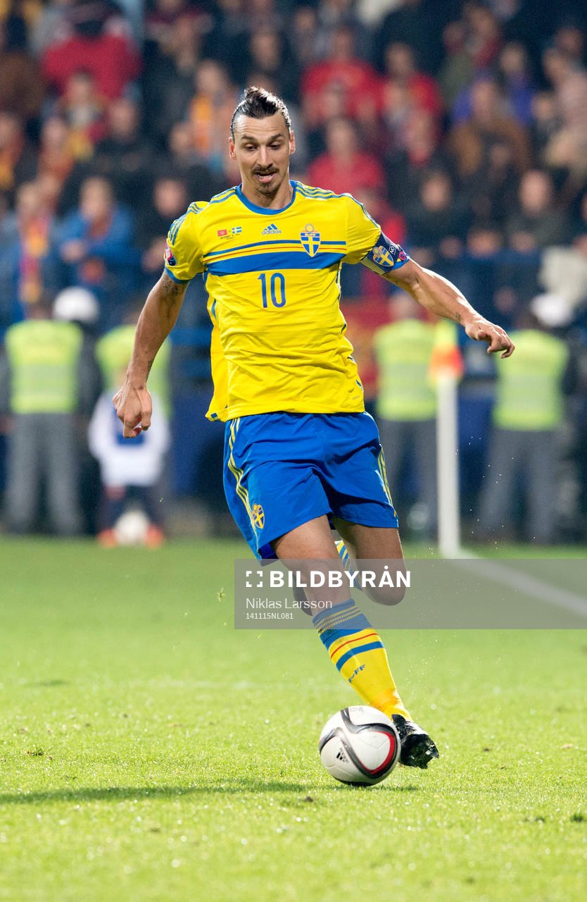 Sveriges Zlatan Ibrahimovic