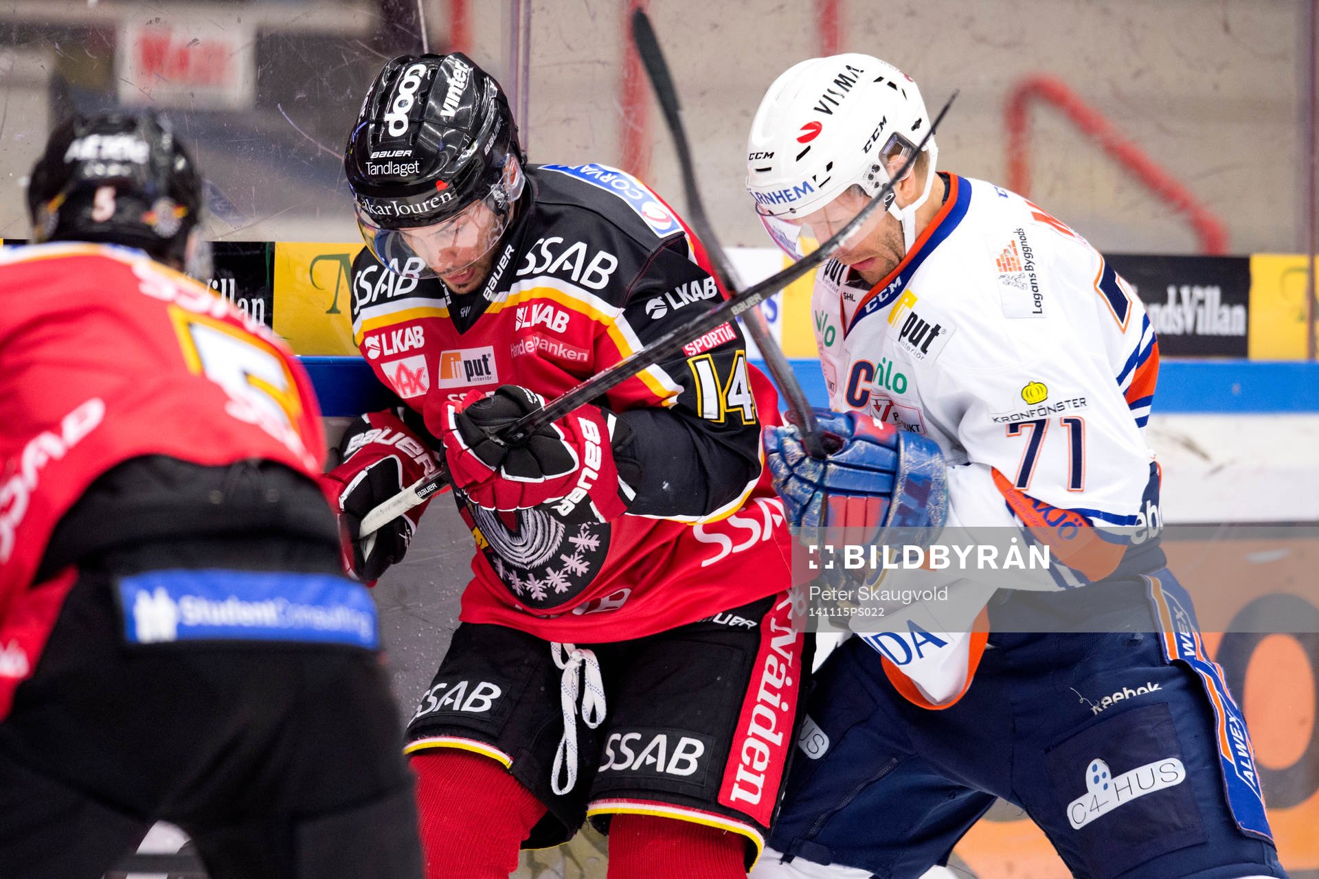 Luleås Stephen Dixon och Växjös Tomi Kallio