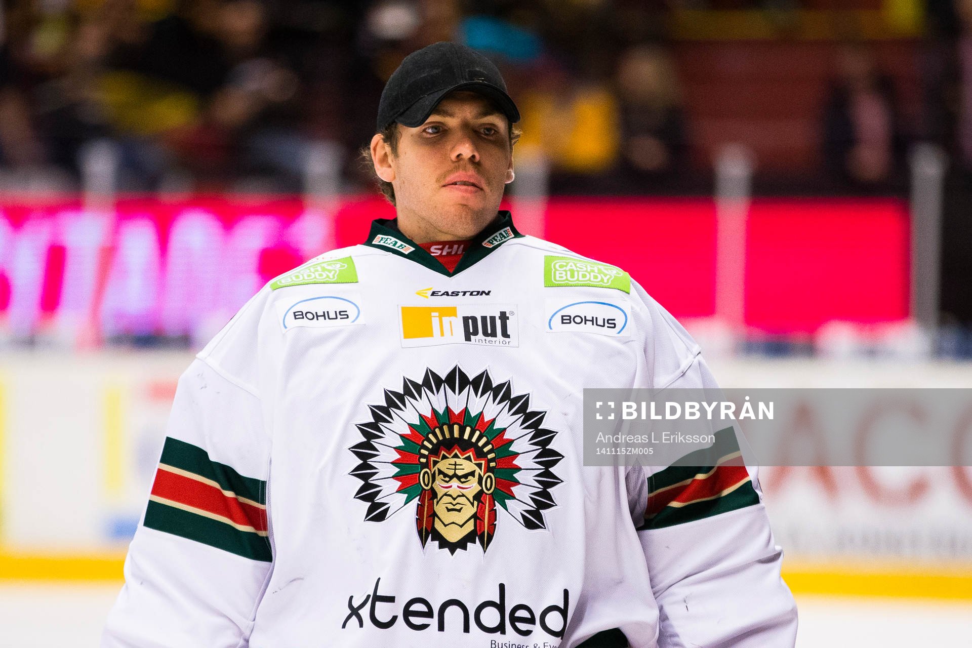 Frölundas målvakt Linus Fernström