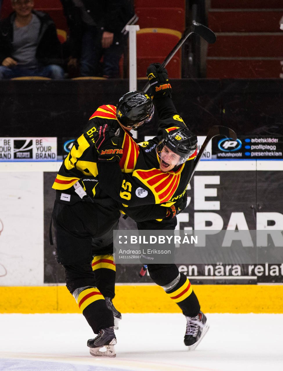 Brynäs Daniel Brodin jublar