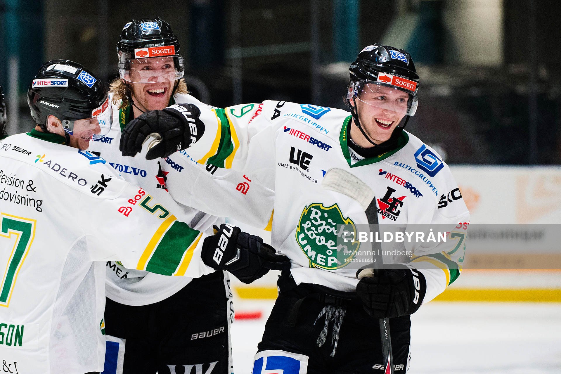 Björklövens Stefan Andersson, William Quist och Emil