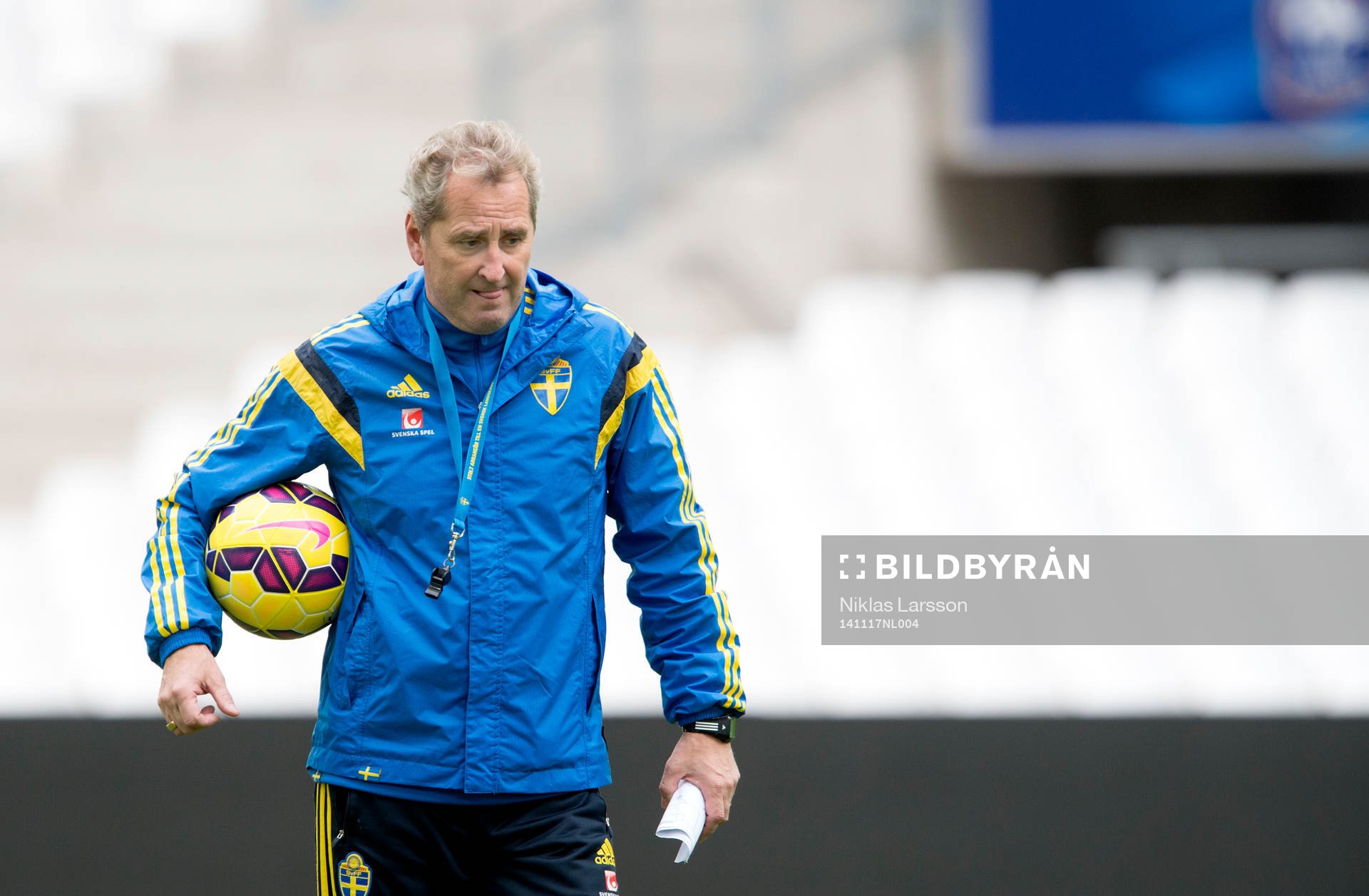 Sveriges förbundskapten Erik Hamrén