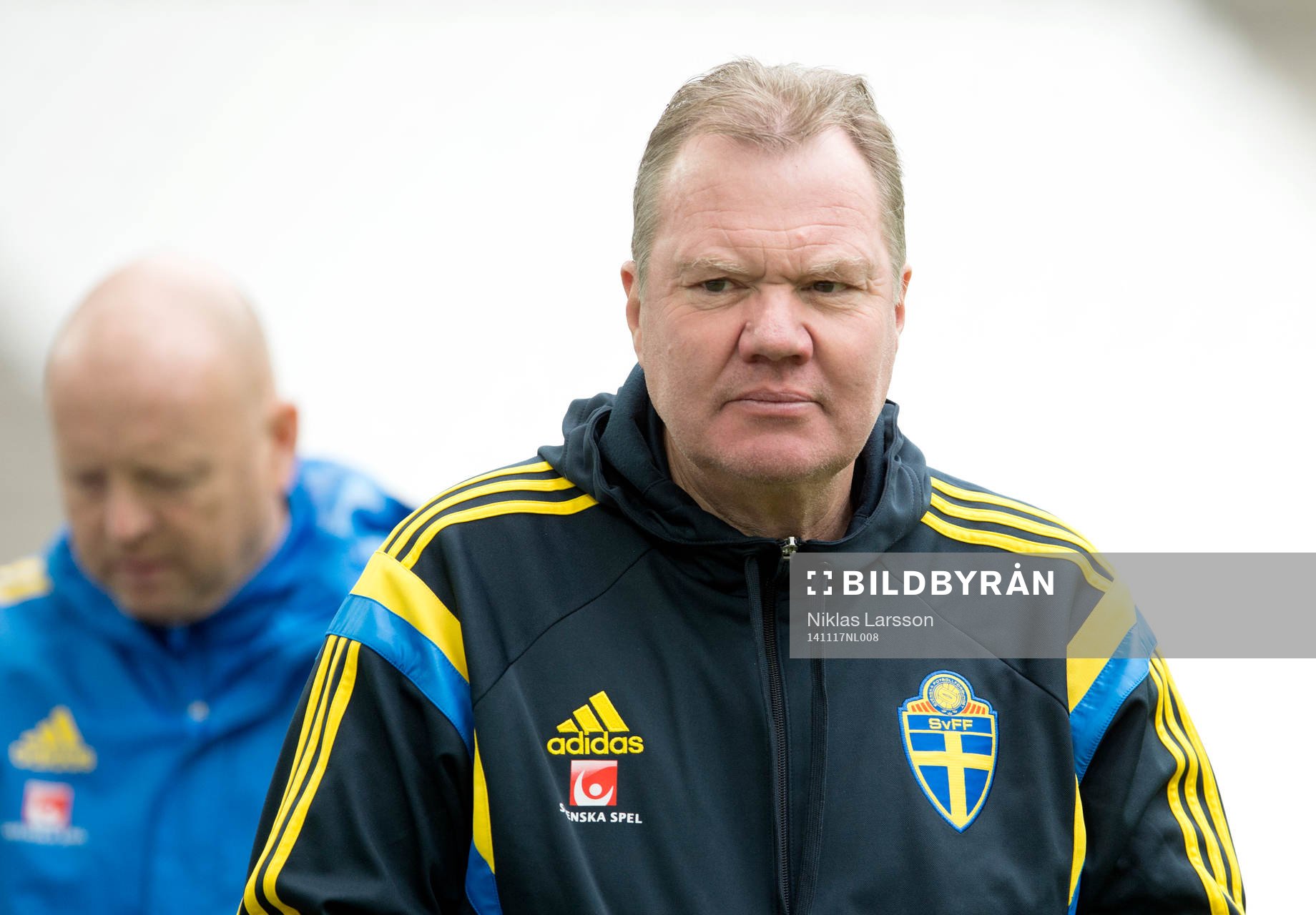 Svenska fotbollsförbundets ordförande Karl-Erik Nilsson