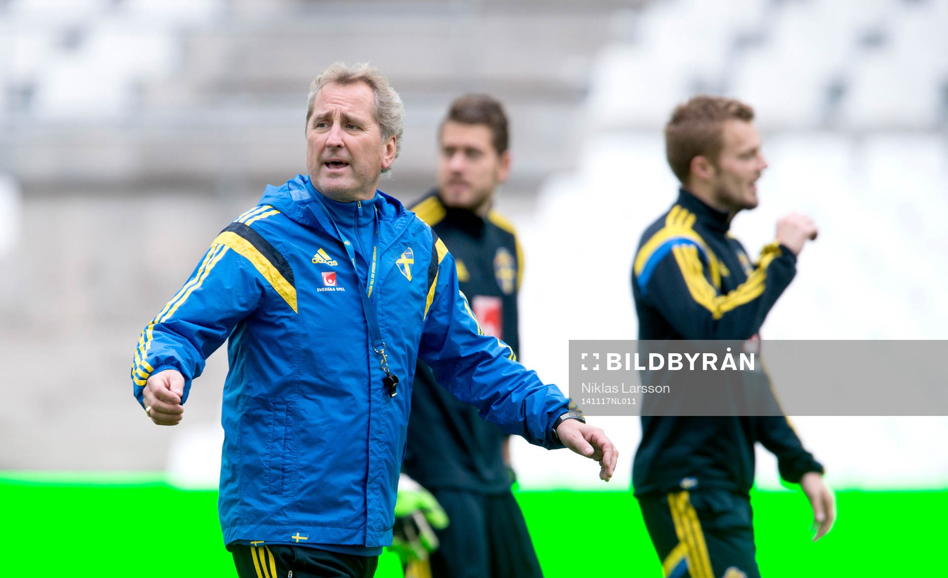 Sveriges förbundskapten Erik Hamrén