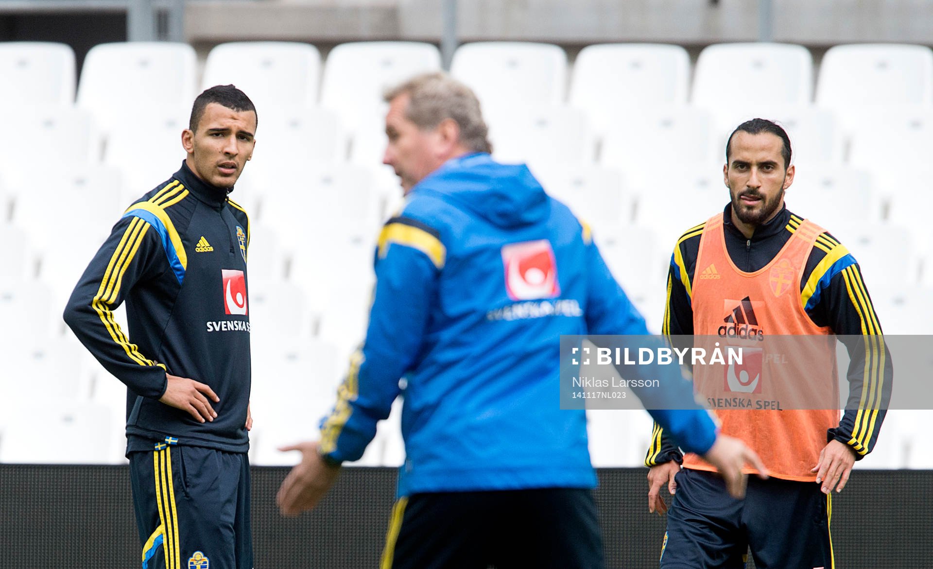 Sveriges Nabil Bahoui Erkan Zengin