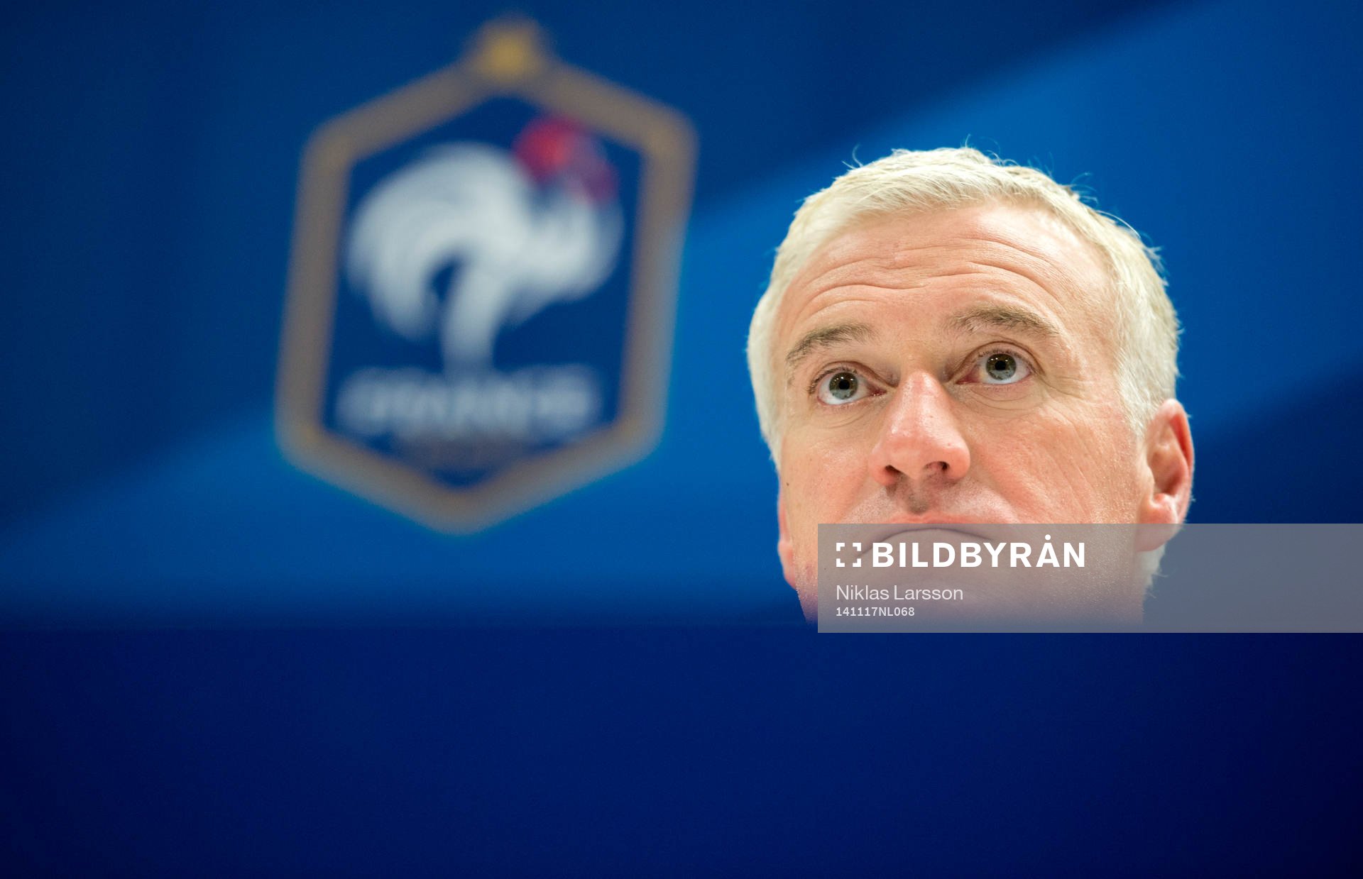Frankrikes förbundskapten Didier Deschamps