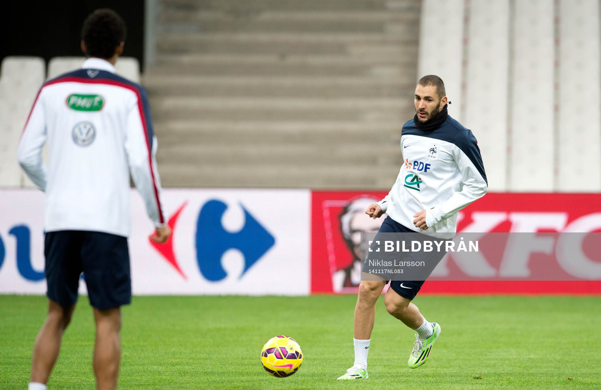 Frankrikes Karim Benzema
