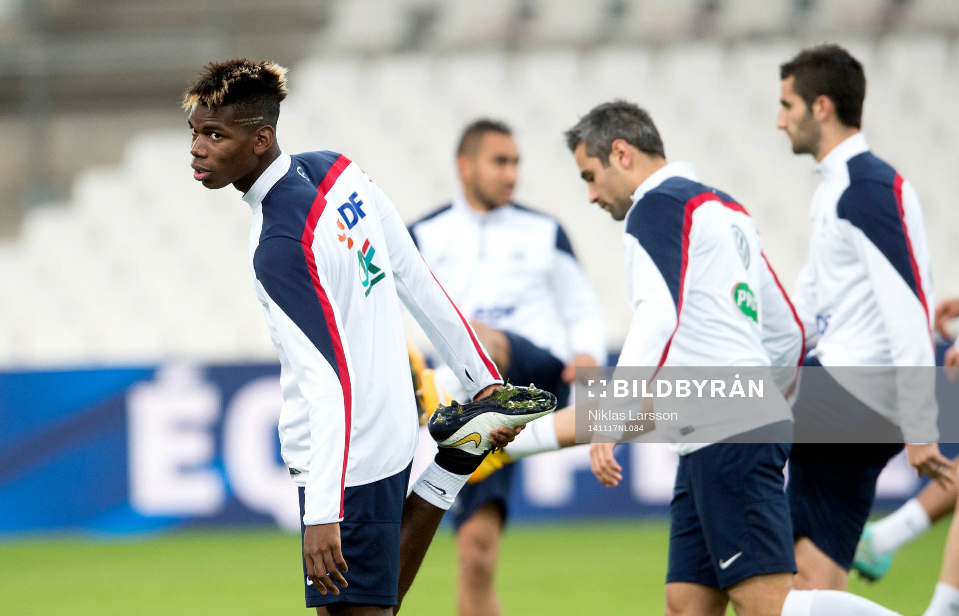 Frankrikes Paul Pogba