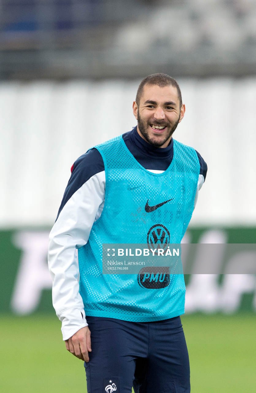 Frankrikes Karim Benzema