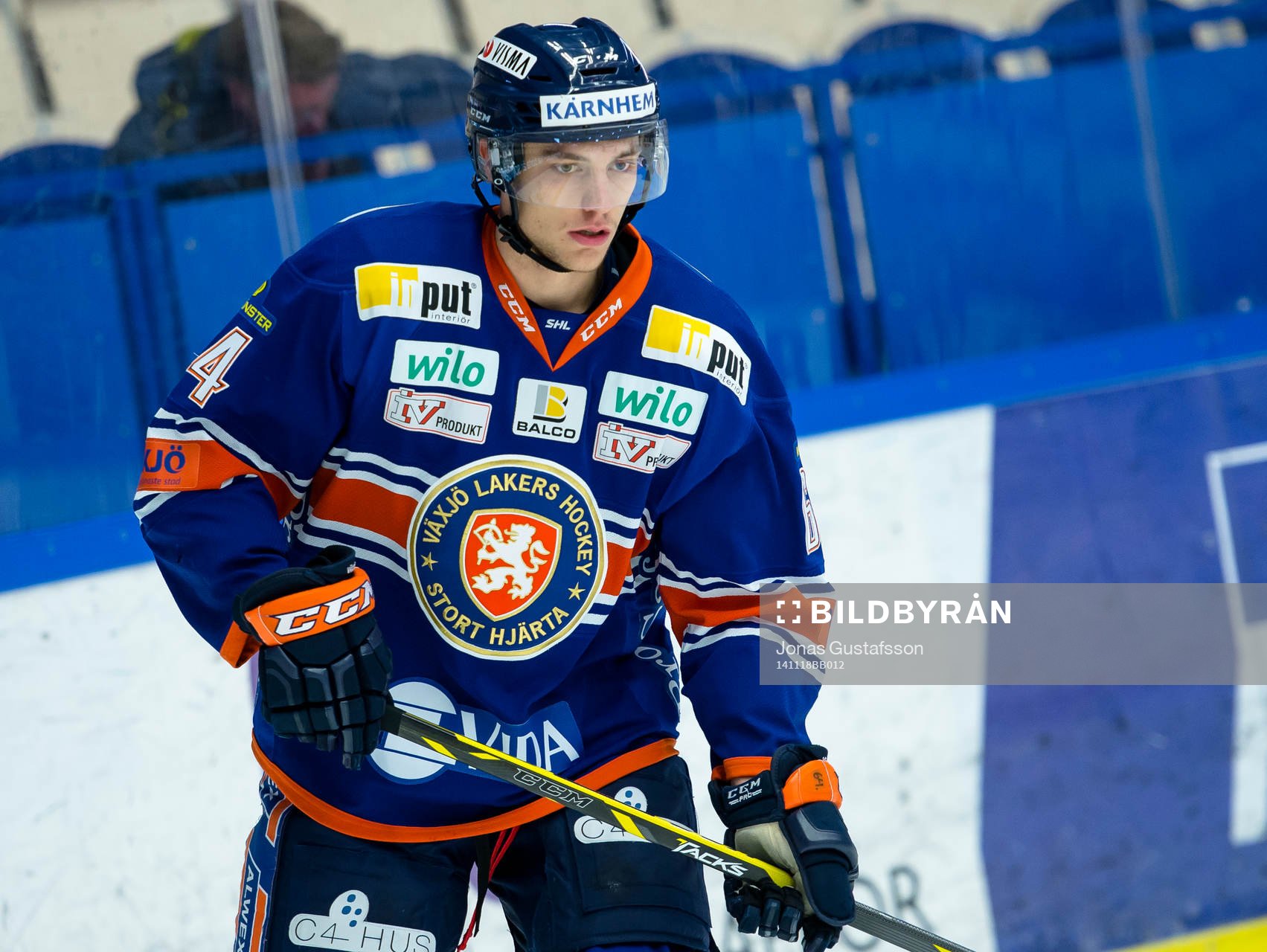 Växjös Eric Martinsson värmer upp