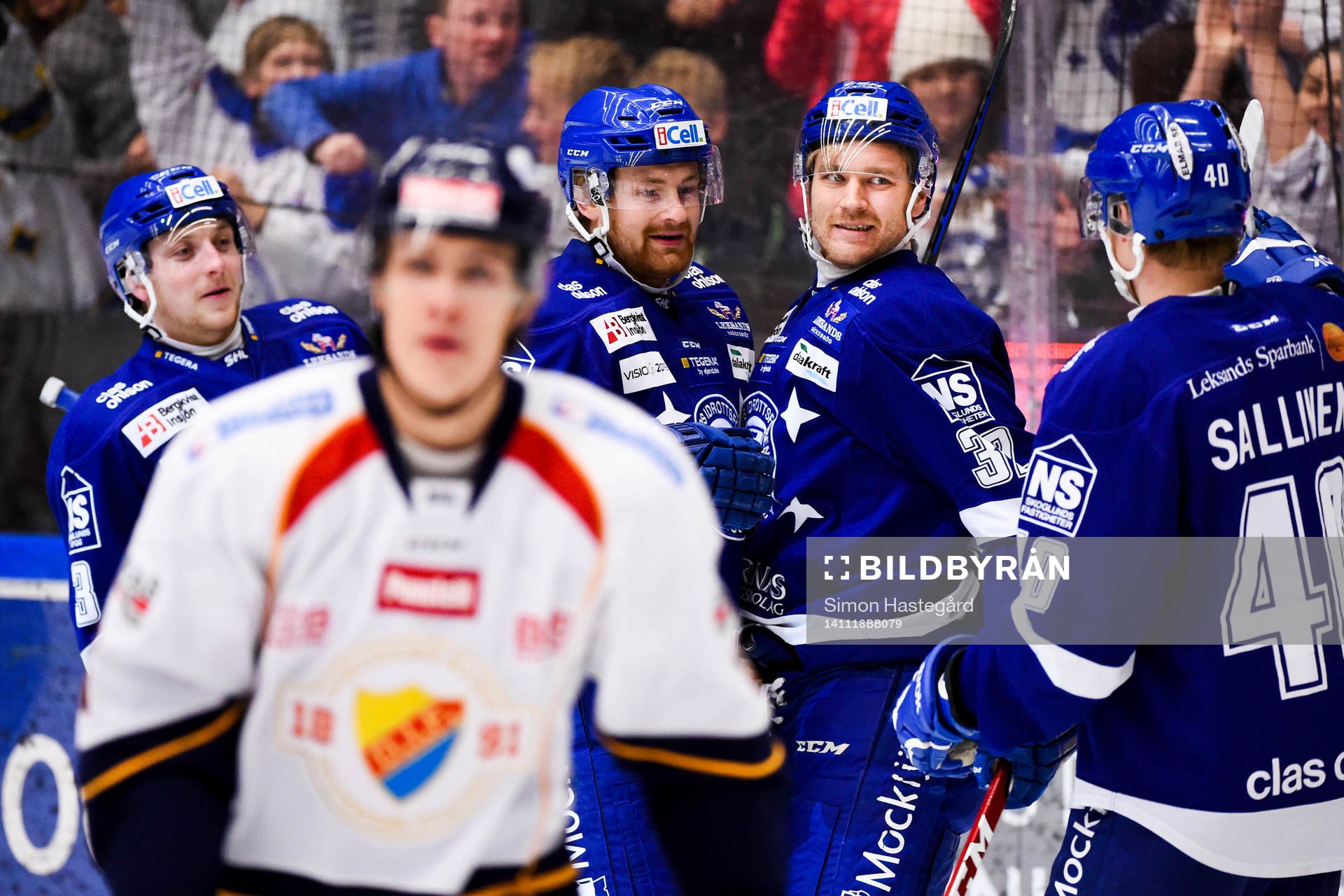 Leksands Linus Hultström, Mattias Ritola, Jens