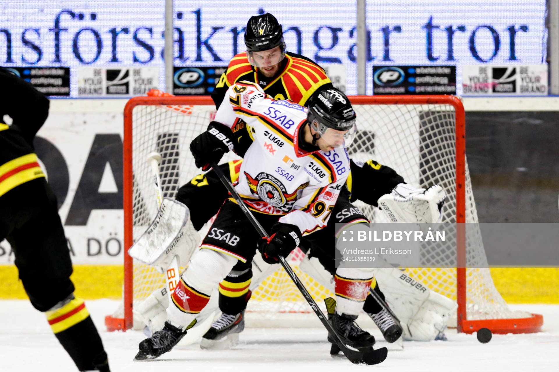 Luleås Per Ledin och Brynäs Niclas Andersén