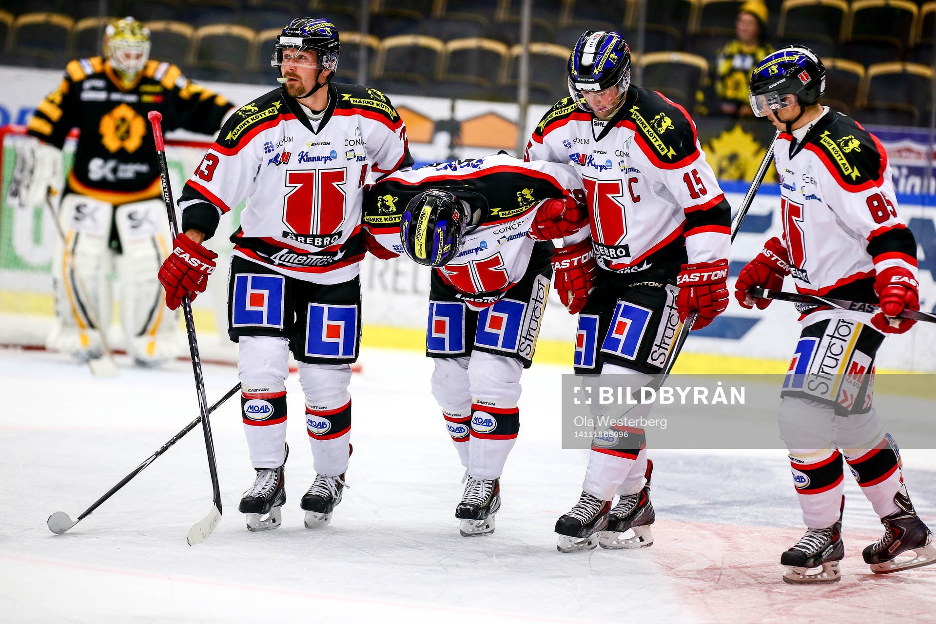 Örebros Johan Wiklander skadar sig