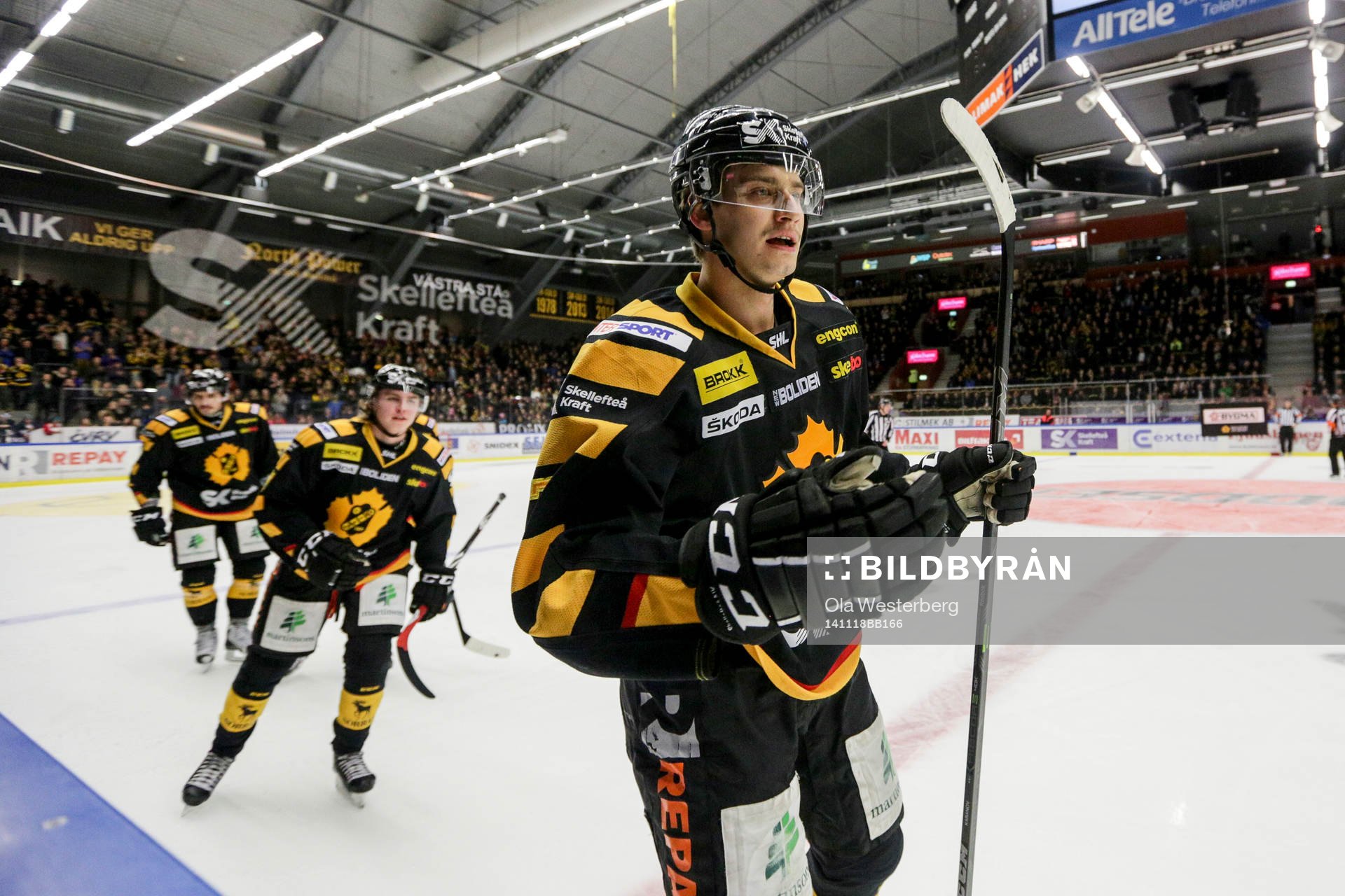 Skellefteås Kirill Kabanov jublar