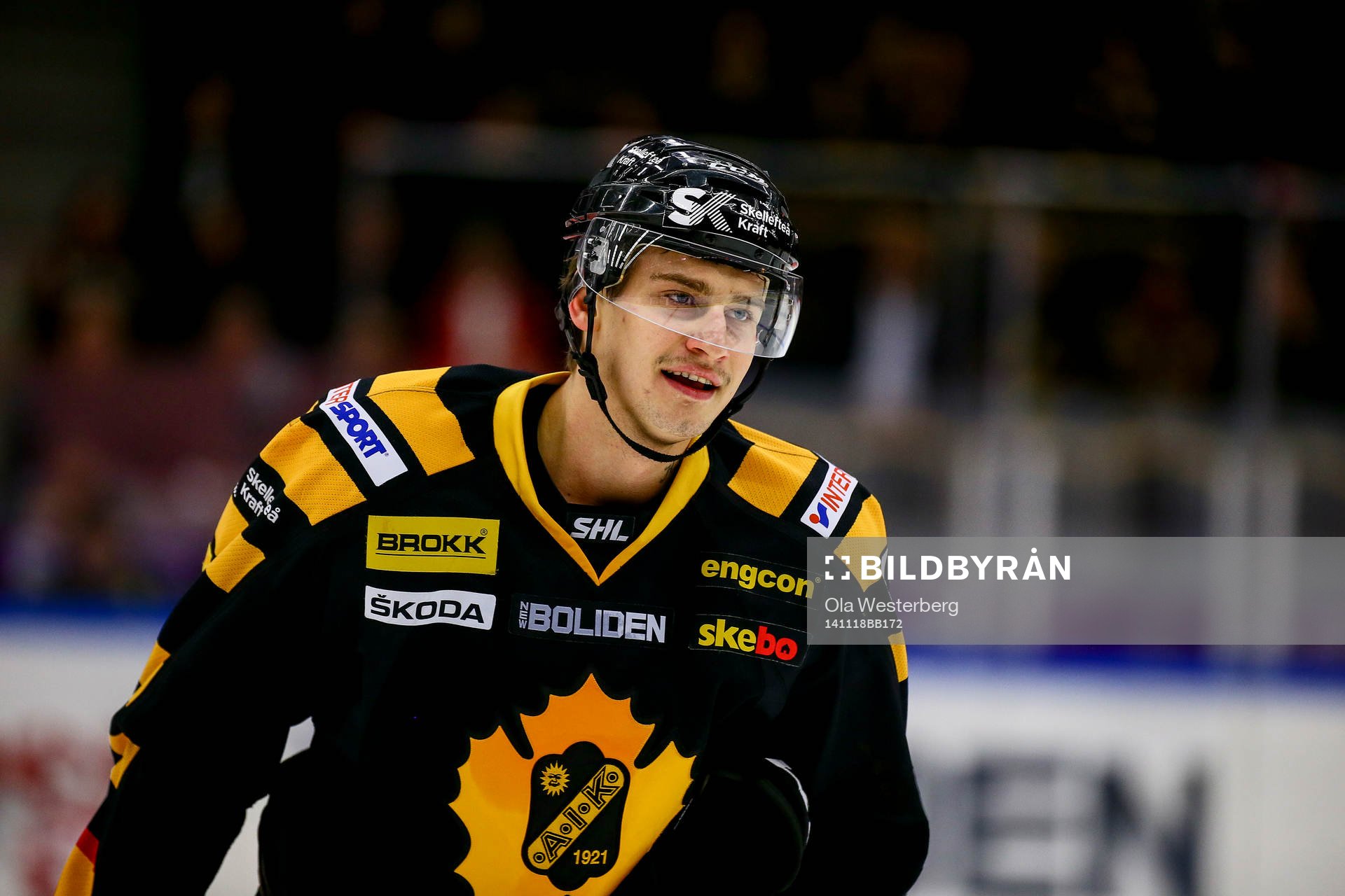 Skellefteås Kirill Kabanov jublar