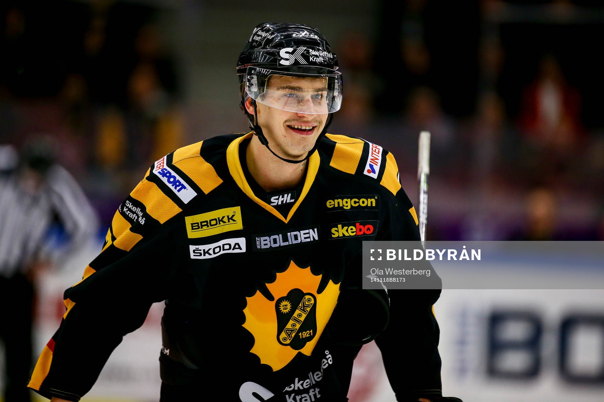 Skellefteås Kirill Kabanov jublar
