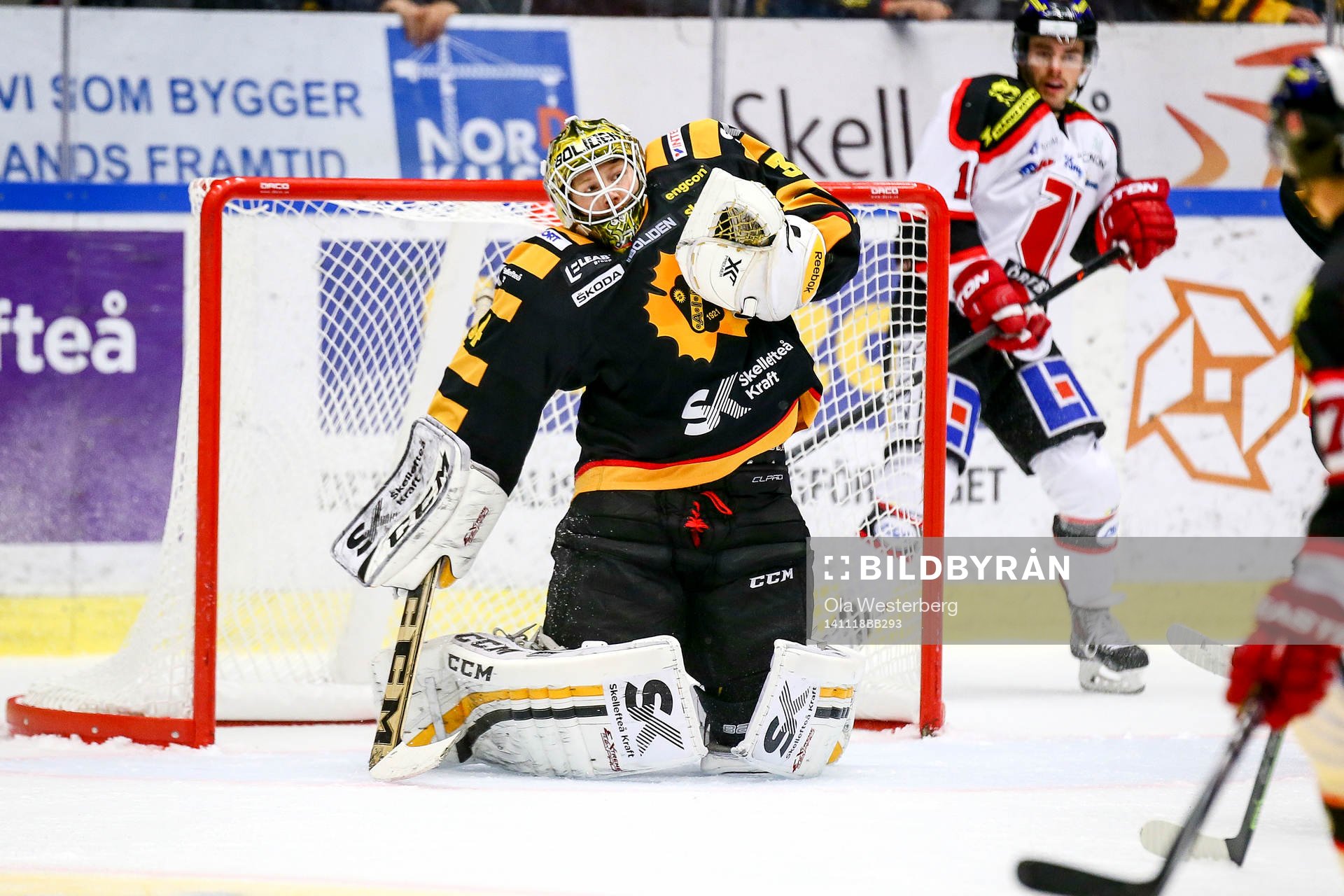 Skellefteås målvakt Erik Hanses