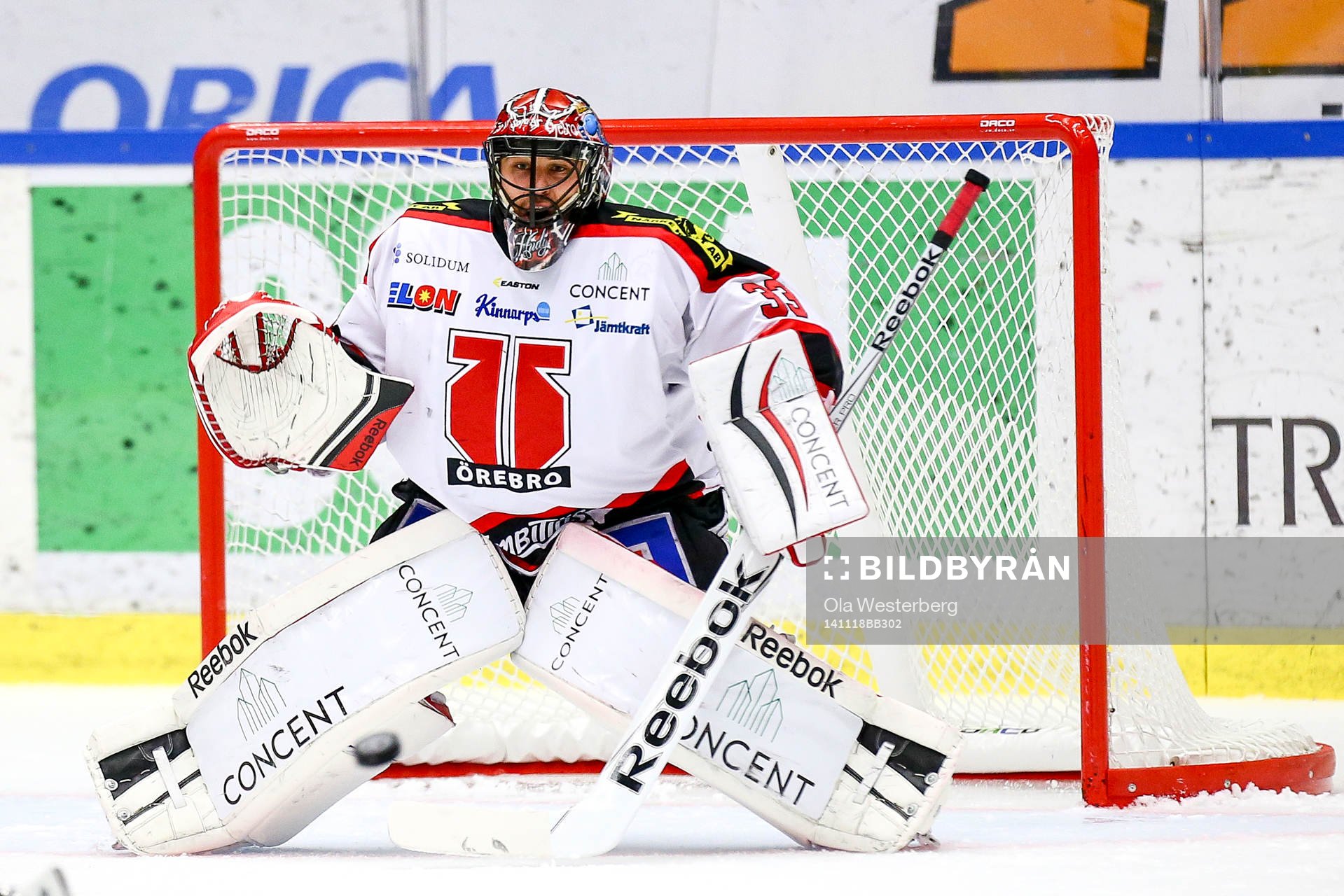 Örebros målvakt Julius Hudacek