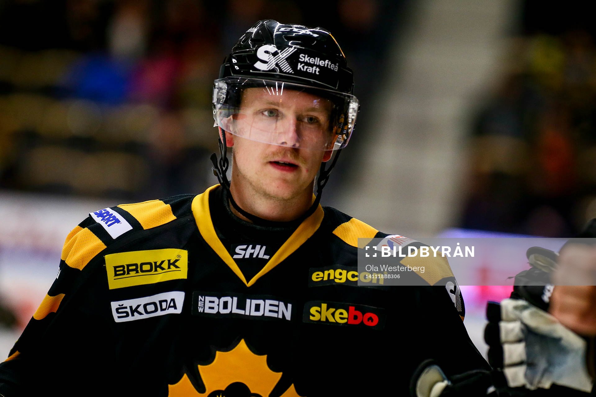 Skellefteås Tim Heed jublar
