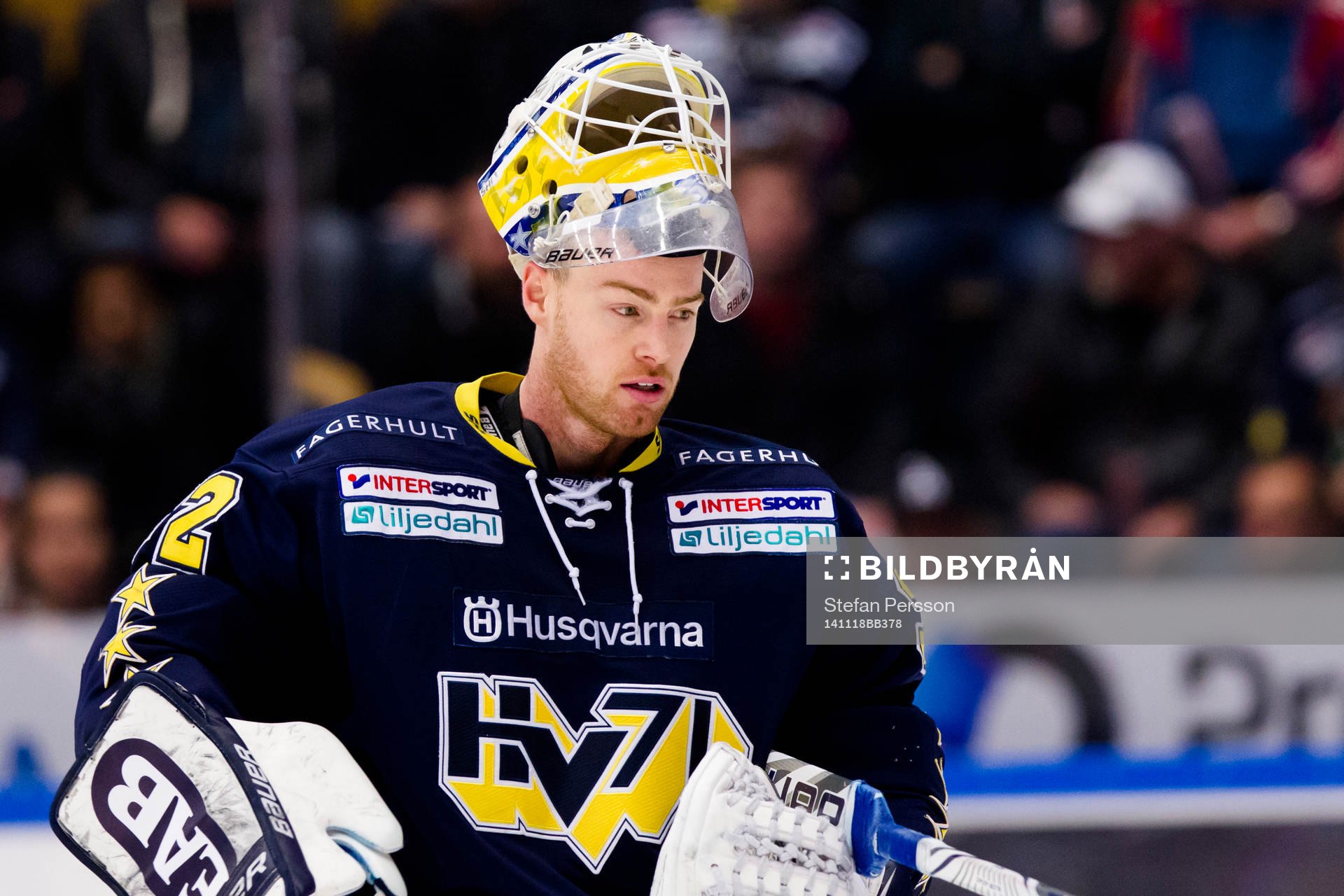 s målvakt Gustaf Wesslau