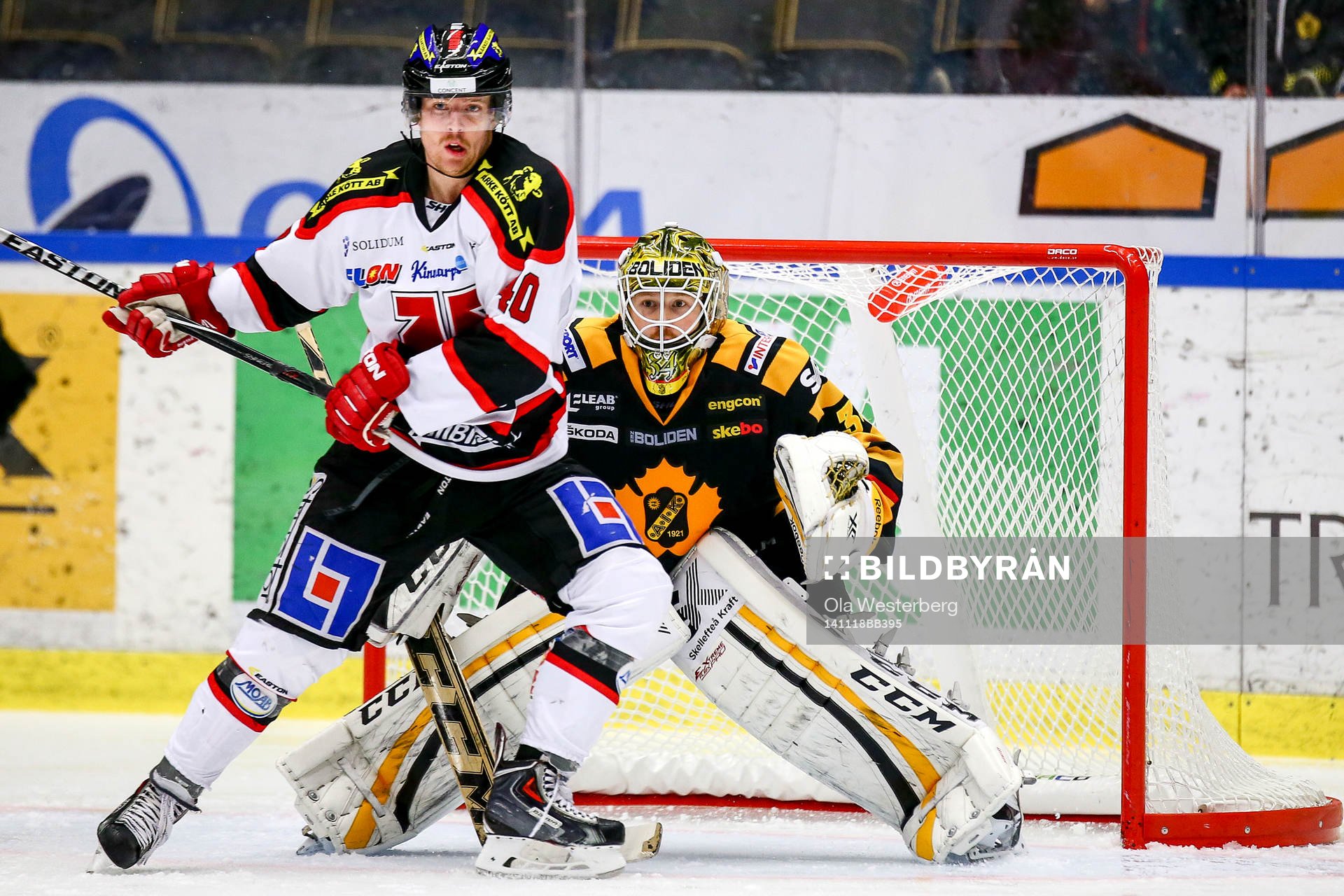 Skellefteås målvakt Erik Hanses