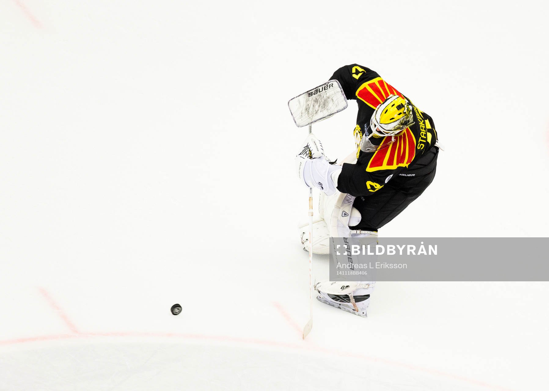 Brynäs målvakt Bernhard Starkbaum