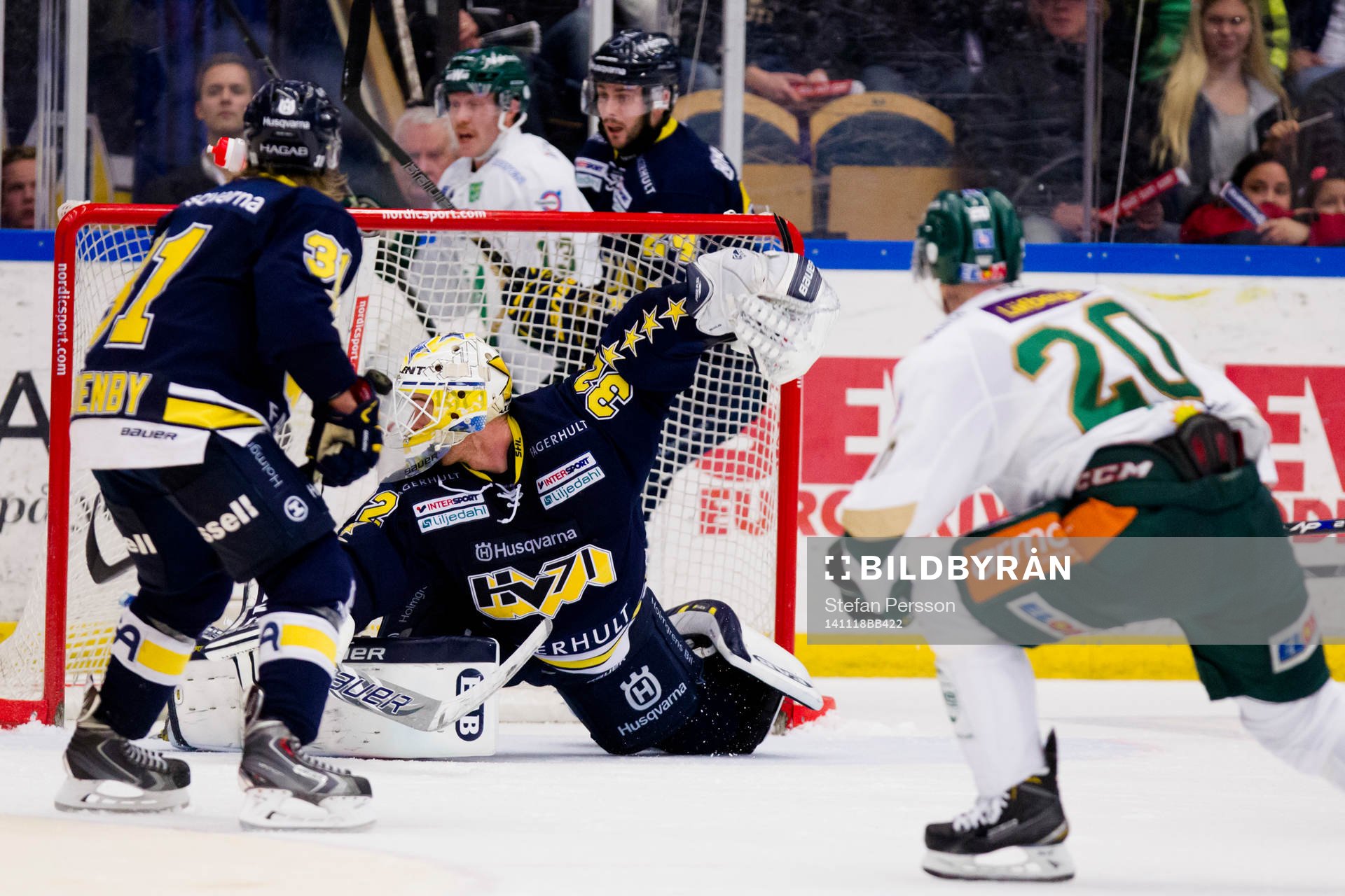 s målvakt Gustaf Wesslau