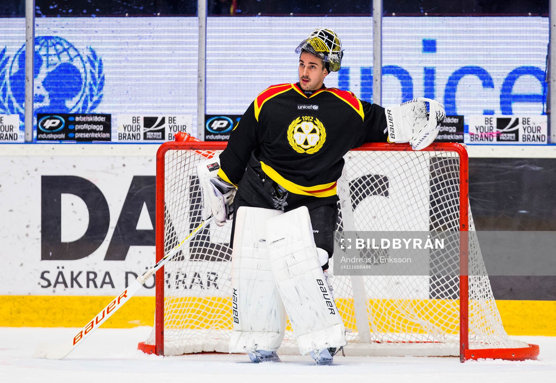 Brynäs målvakt Bernhard Starkbaum