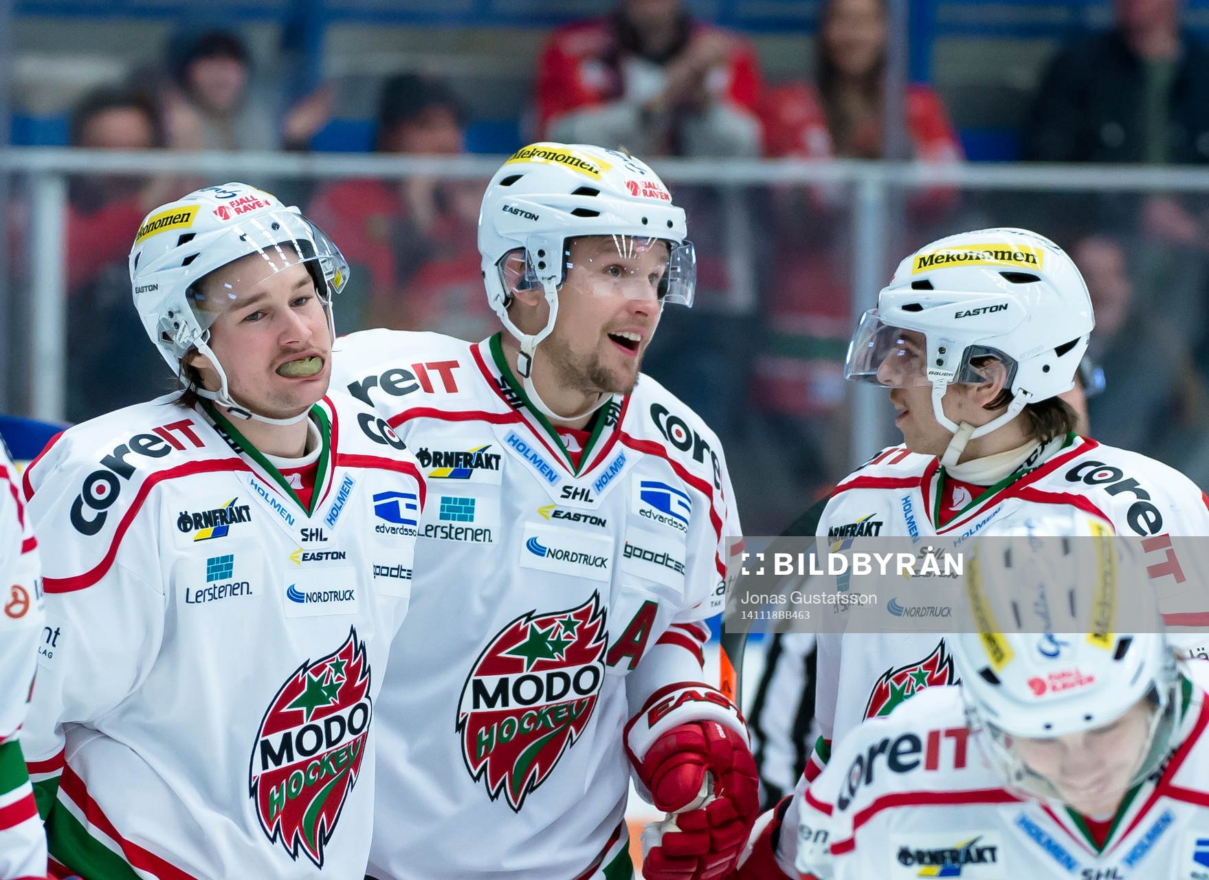 Modos Gustav Possler (th)har gjort 3-3
