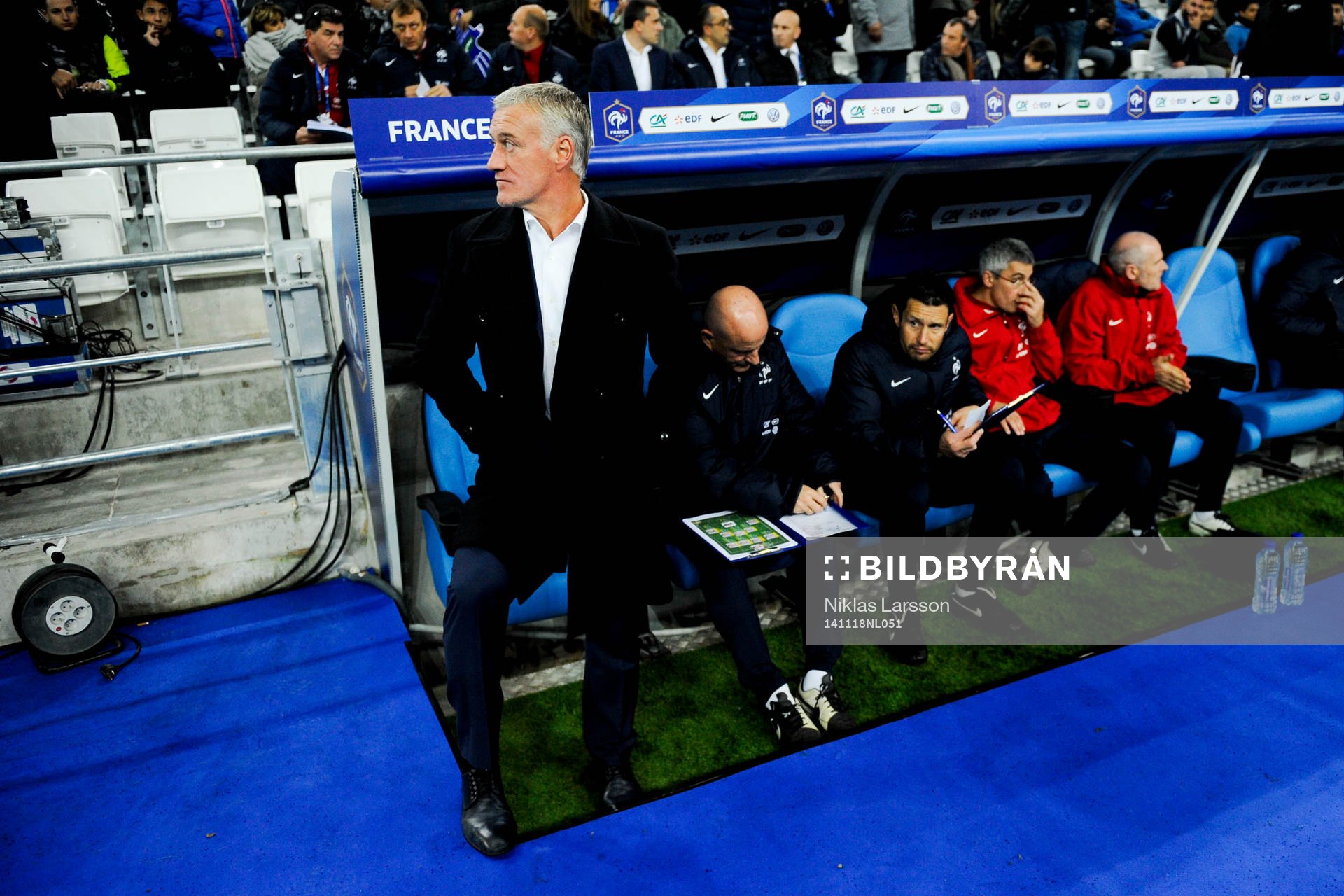 Frankrikes förbundskapten Didier Deschamps