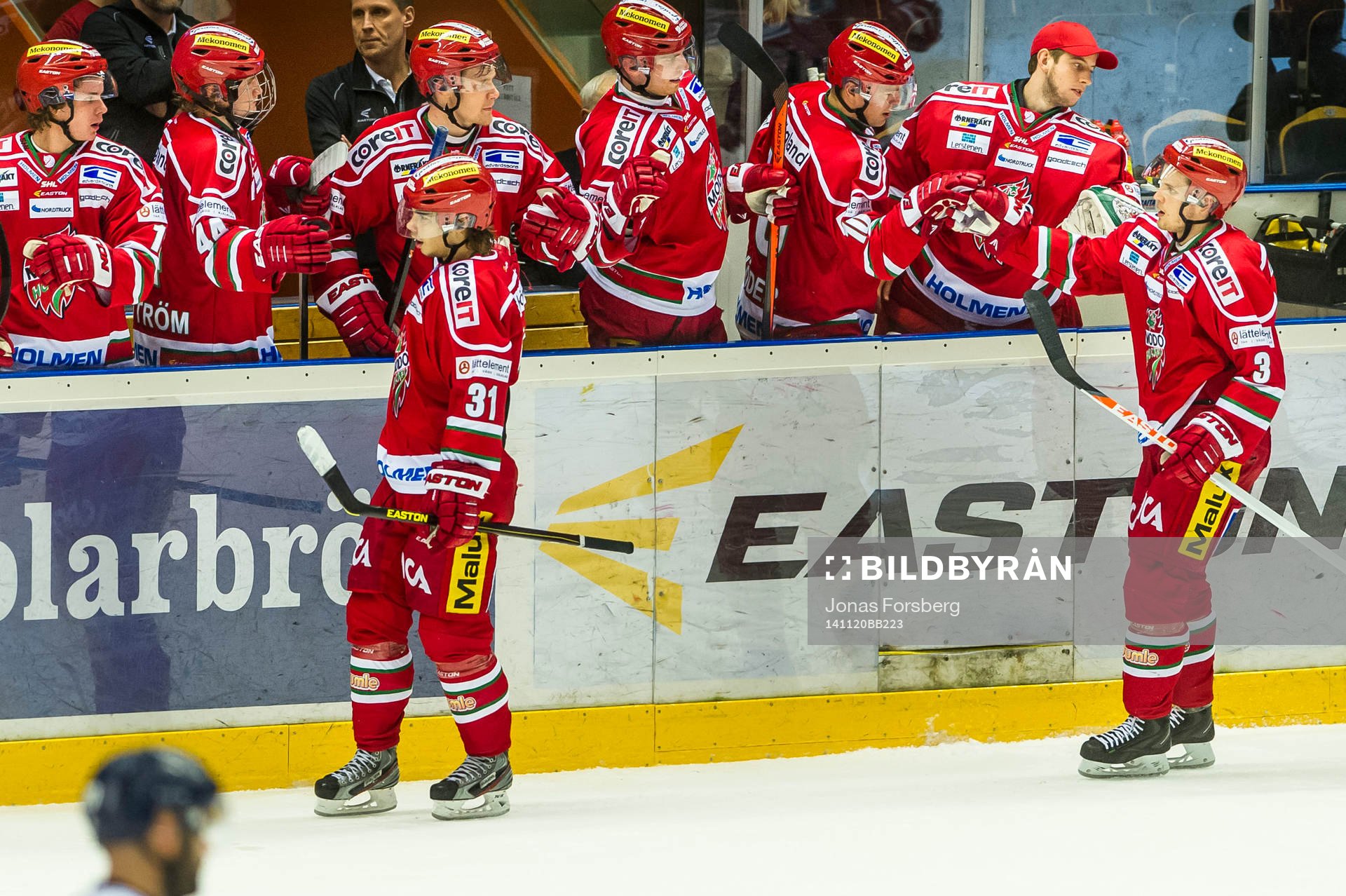 Modos Gustav Possler gör mål Joonas Lehtivuori