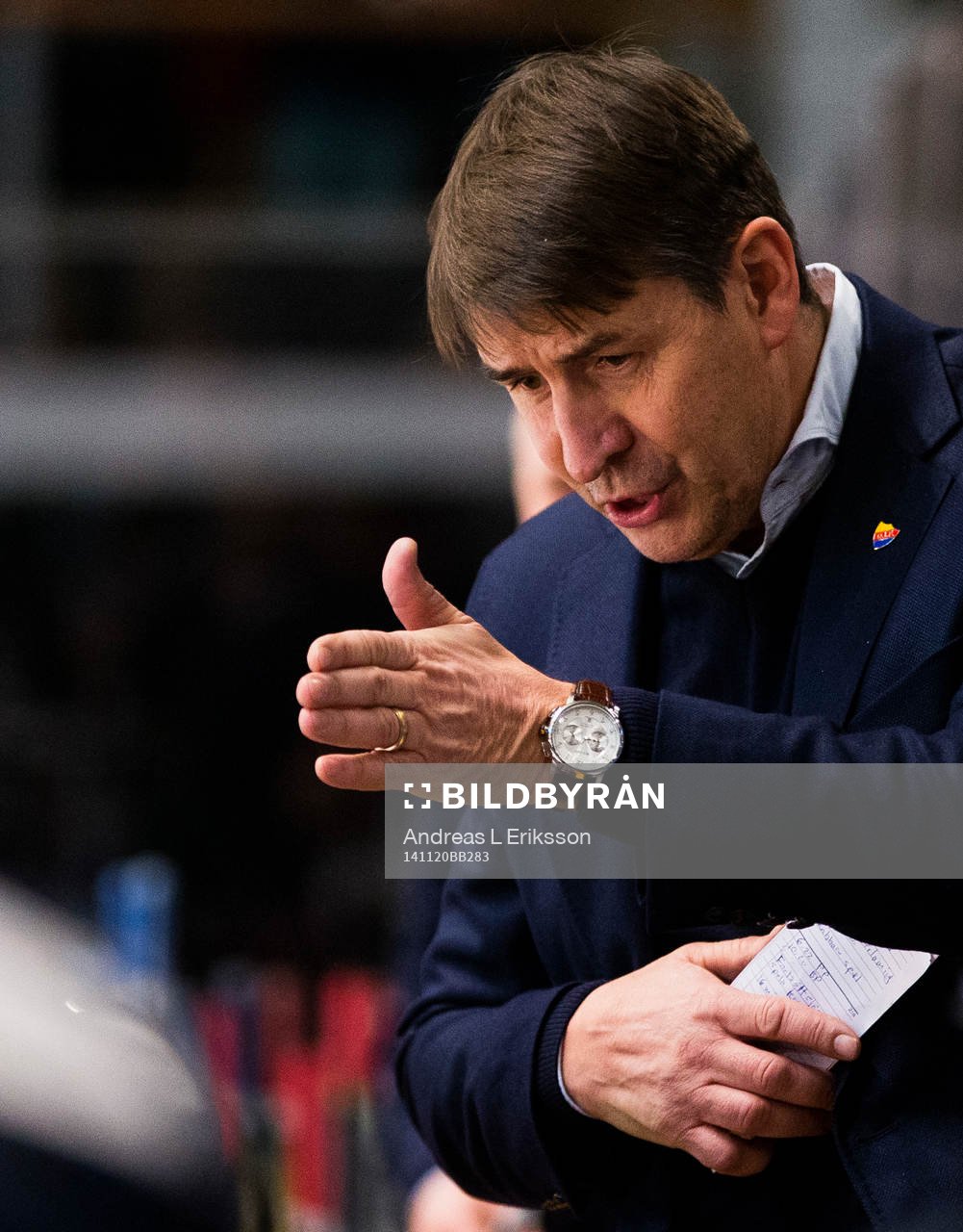 Djurgårdens tränare Hans Särkijärvi