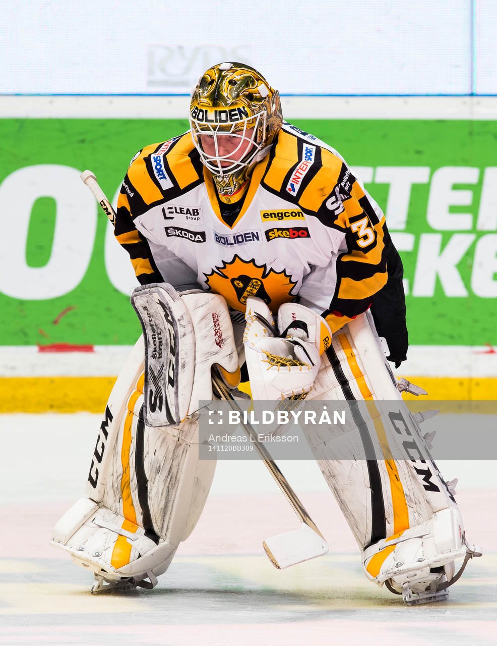 Skellefteås målvakt Erik Hanses