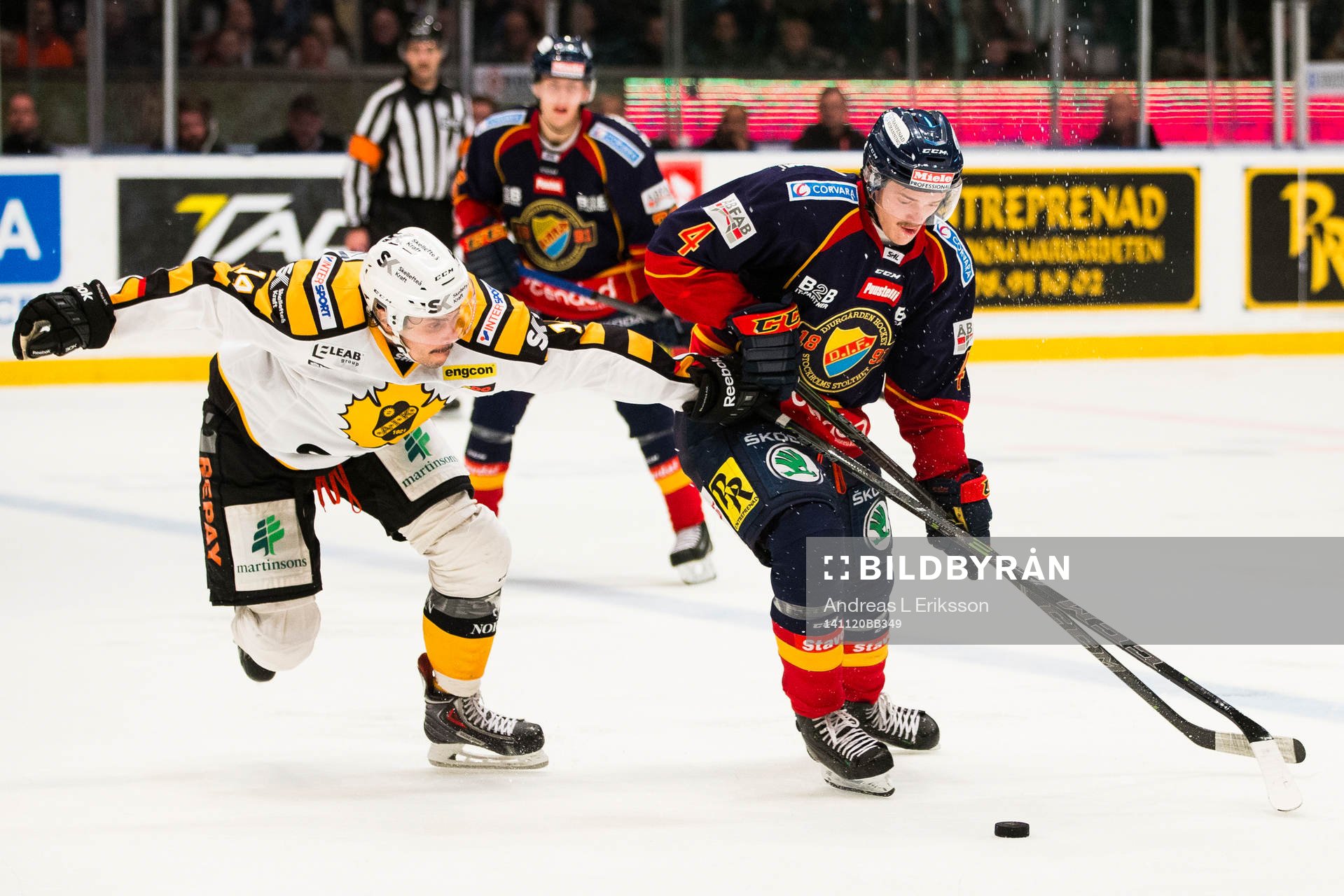 Skellefteås Daniel Widing och Djurgårdens Marcus