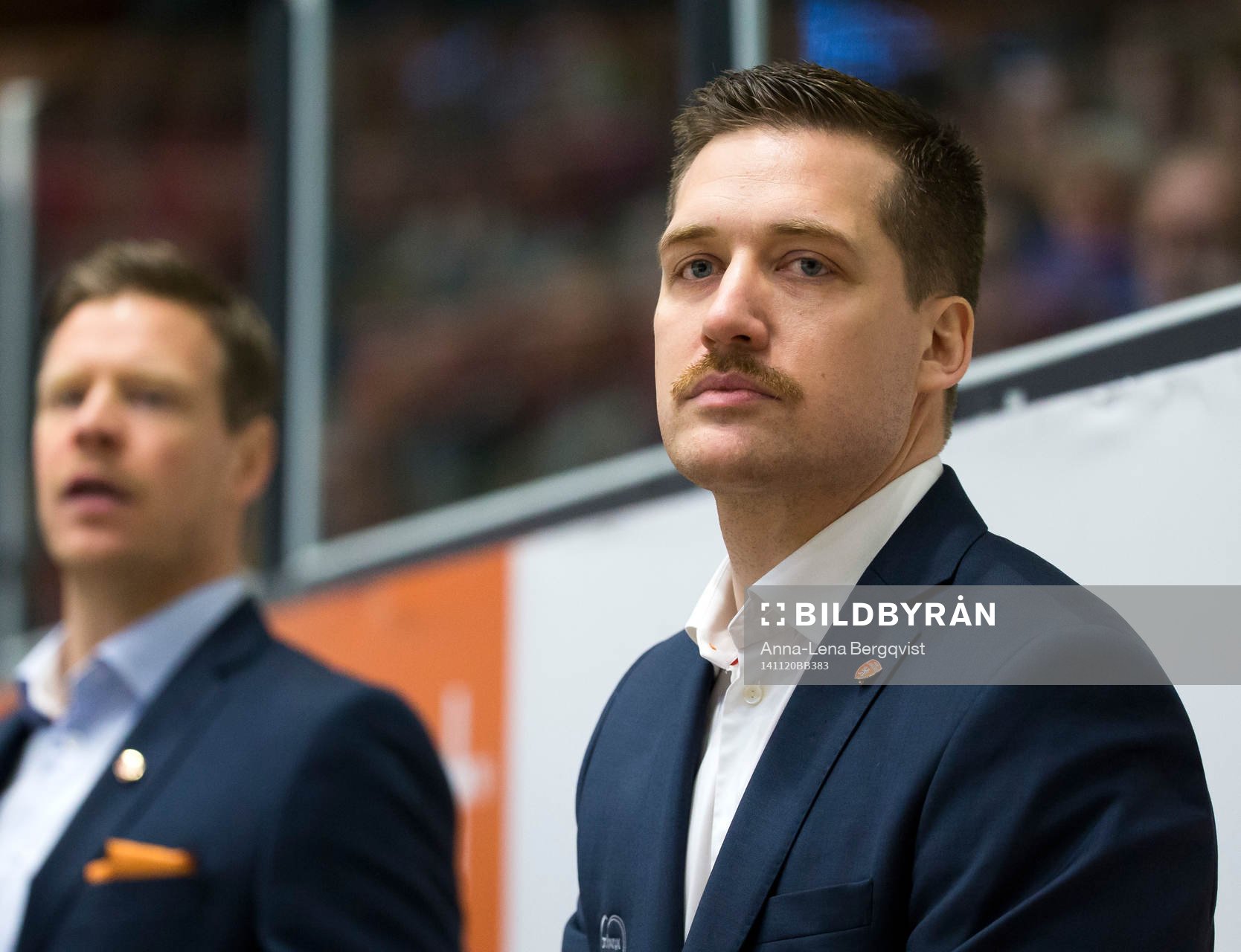 Växjös tränare Sam Hallam