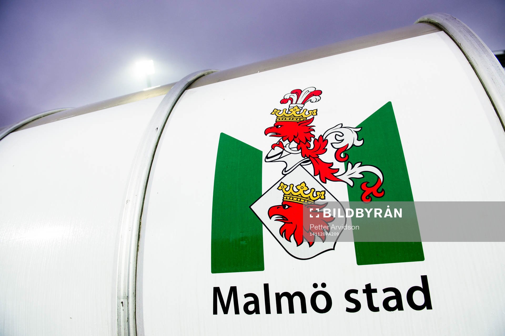 Malmö Stad inför träningsmatchen mellan Malmö FF och HJK Helsingfors den 20 november 2014 i Malmö.