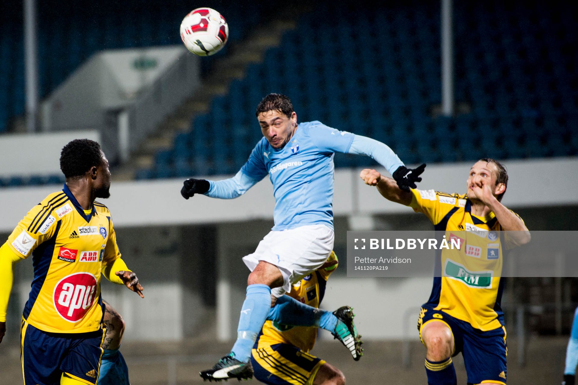 Malmö FFs Ricardo Ferreira Da Silva nickar in 3-0