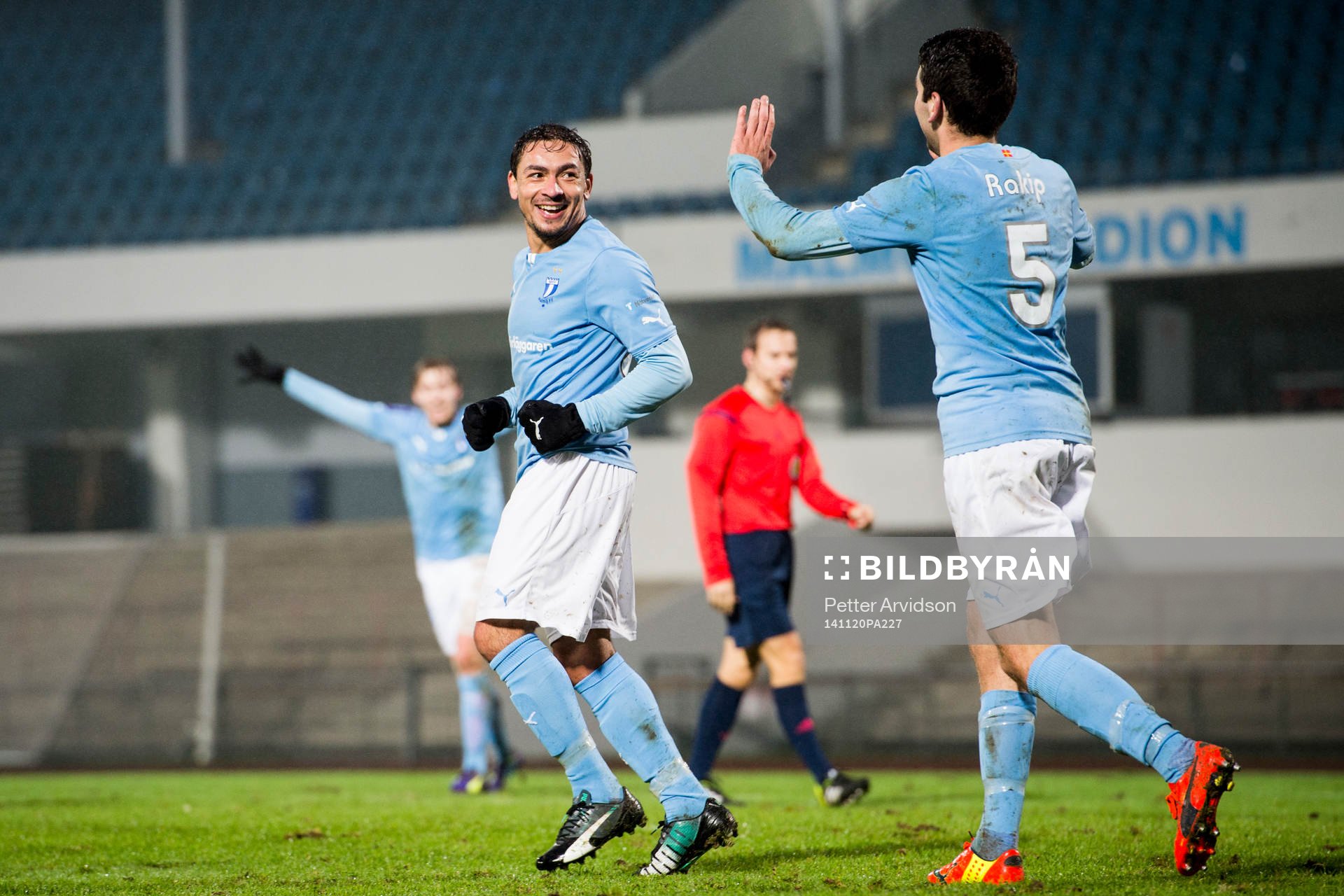 Malmö FFs Ricardo Ferreira Da Silva jublar ihop med Erdal