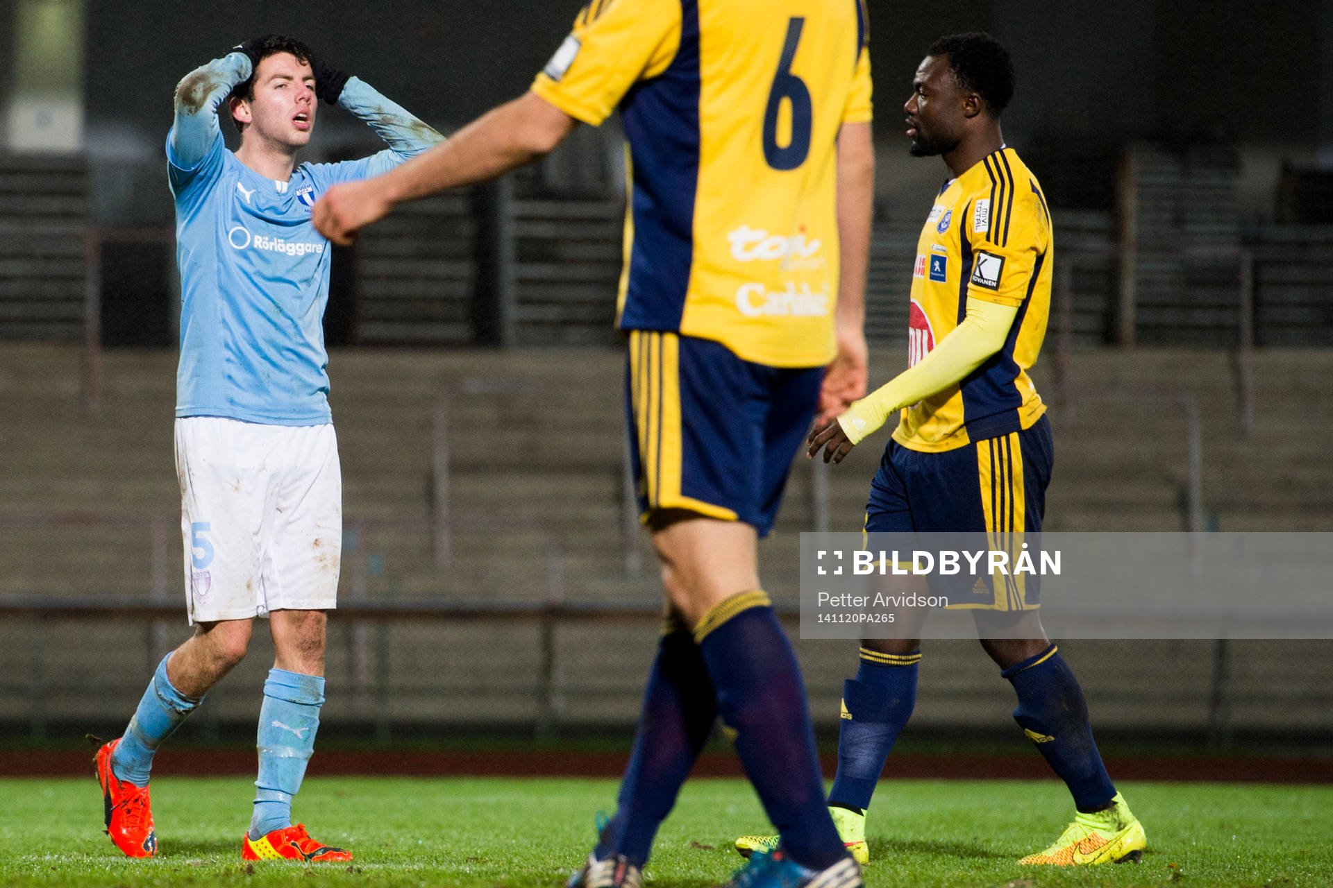 Malmö FFs Erdal Rakip deppar