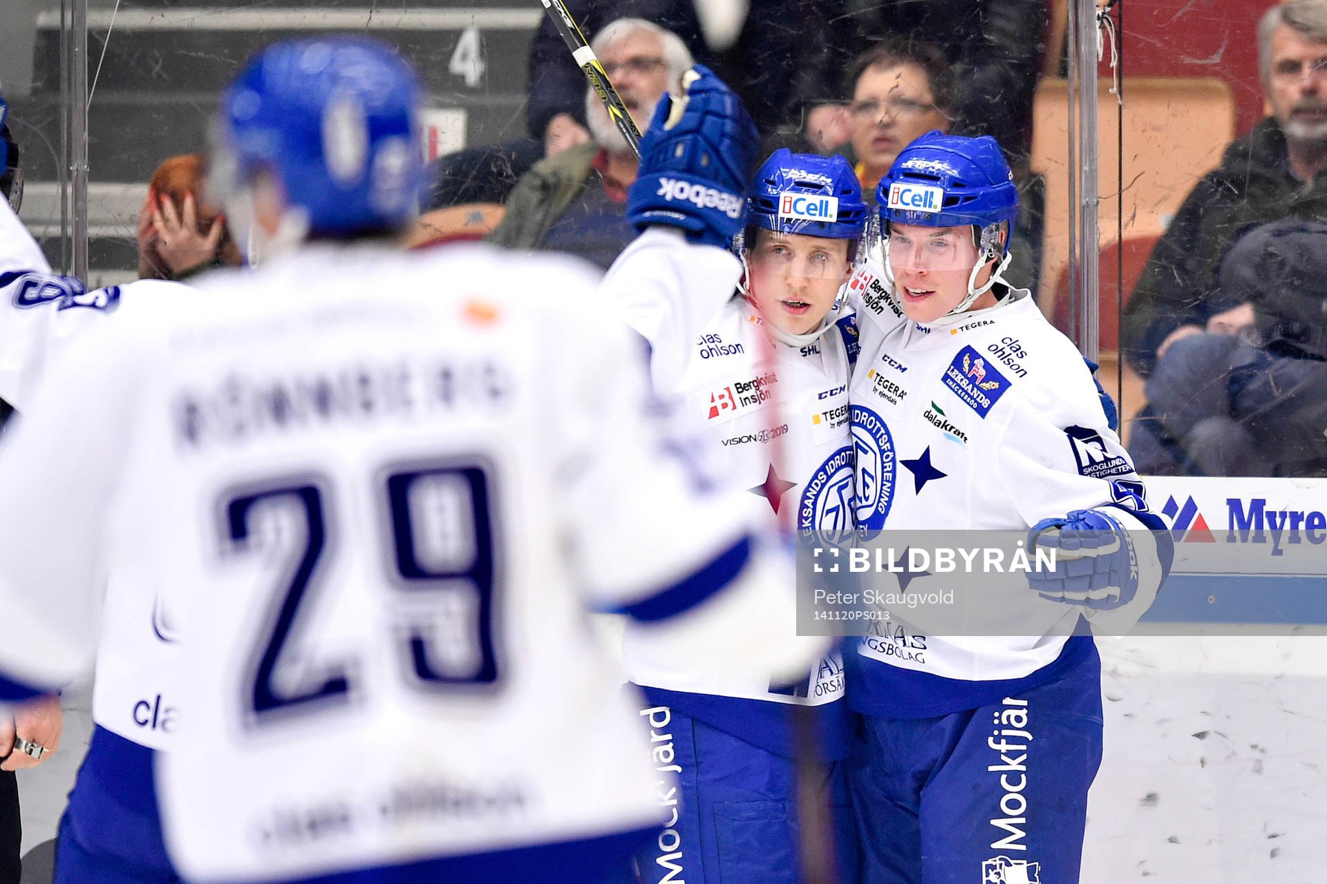 Leksands Tomi Sallinen jublar