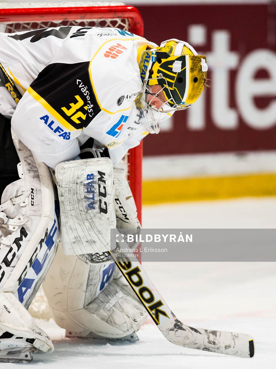 Västerås målvakt Jonas Fransson