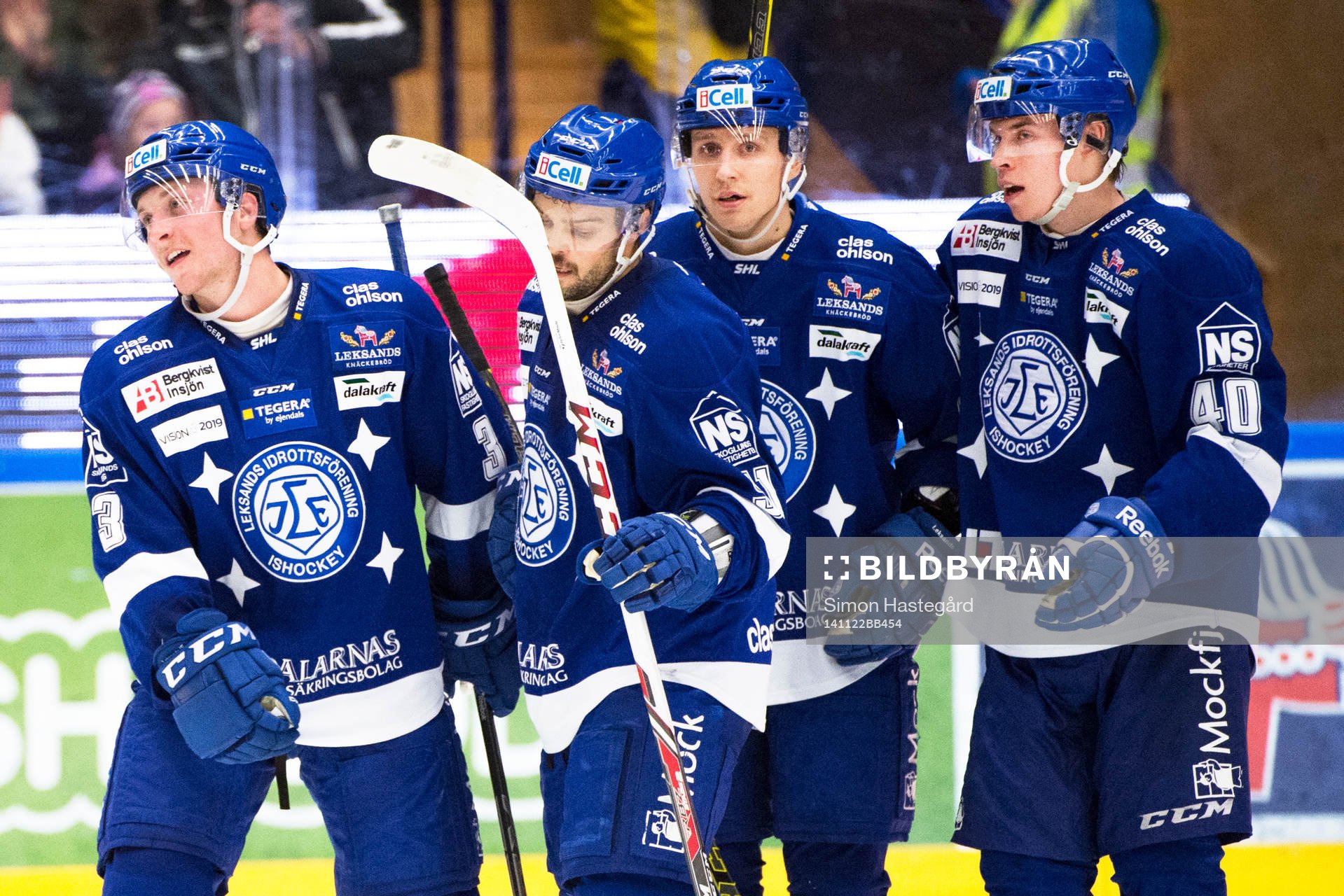 Leksands Linus Hultström, Kevin Kapstad , Veli-Matti