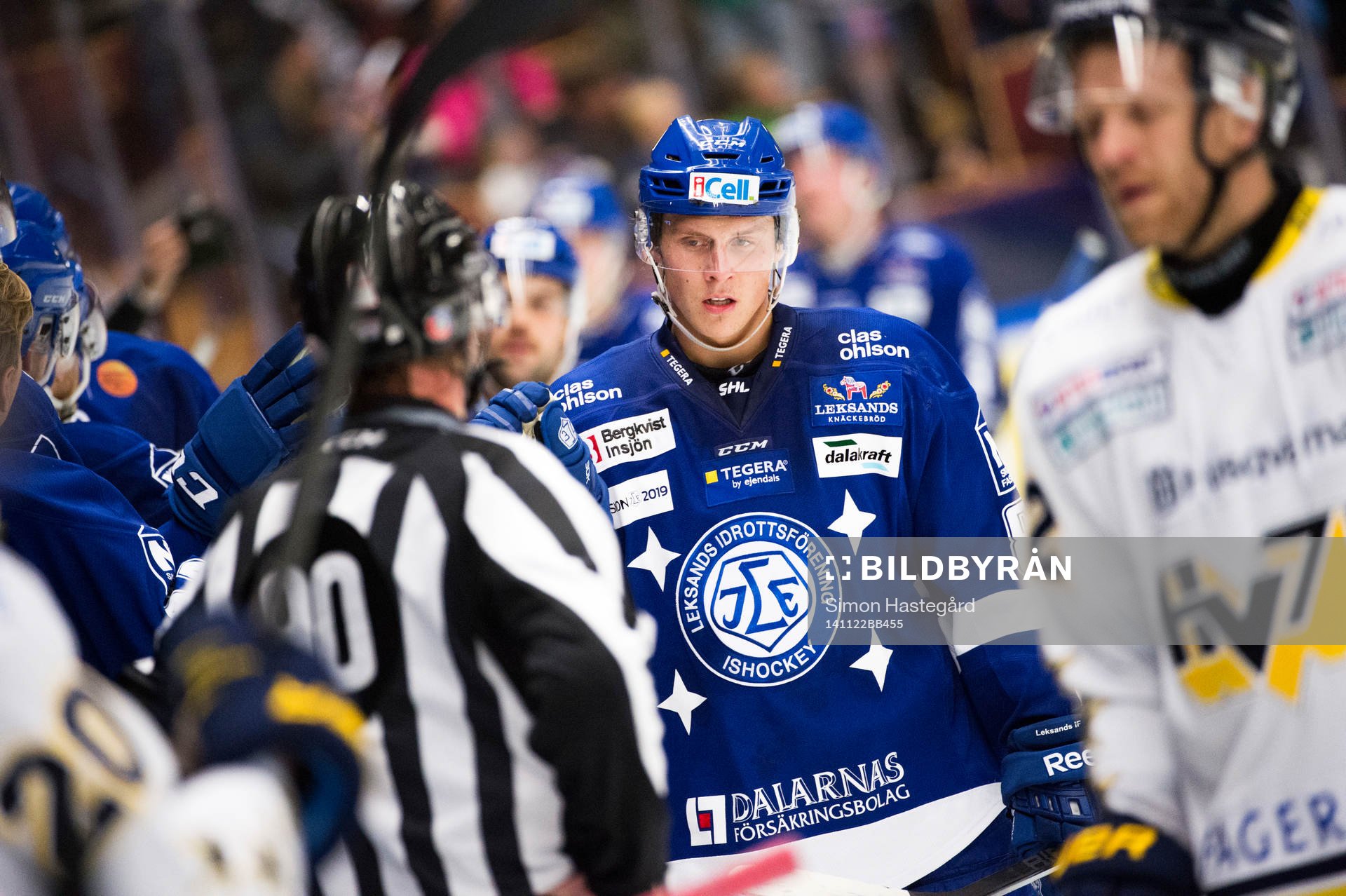 Leksands David Åslin jublar