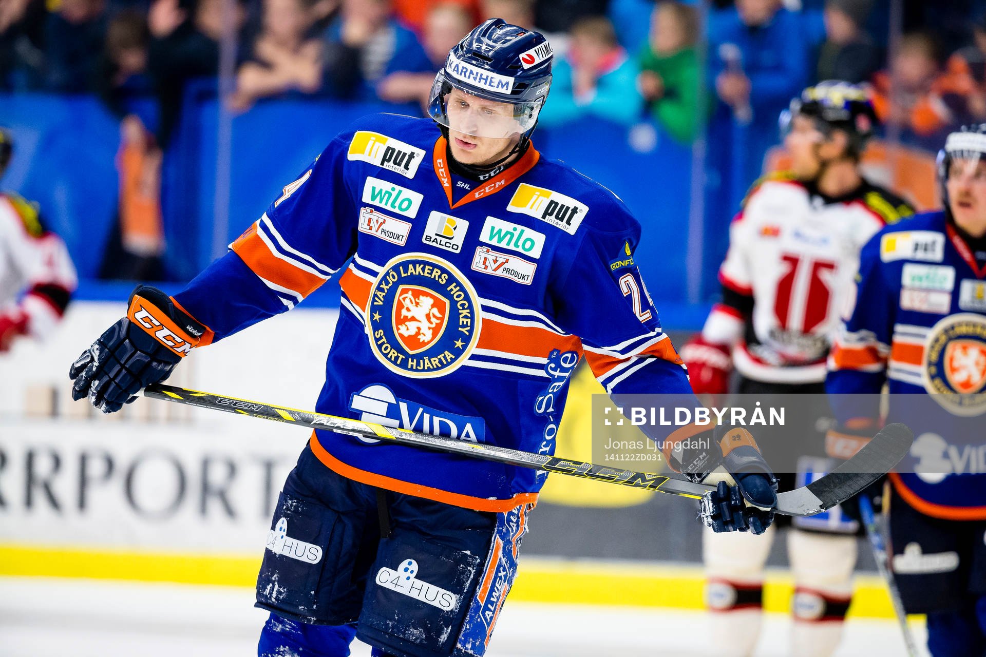 Växjös Jani Lajunen hänger med huvudet