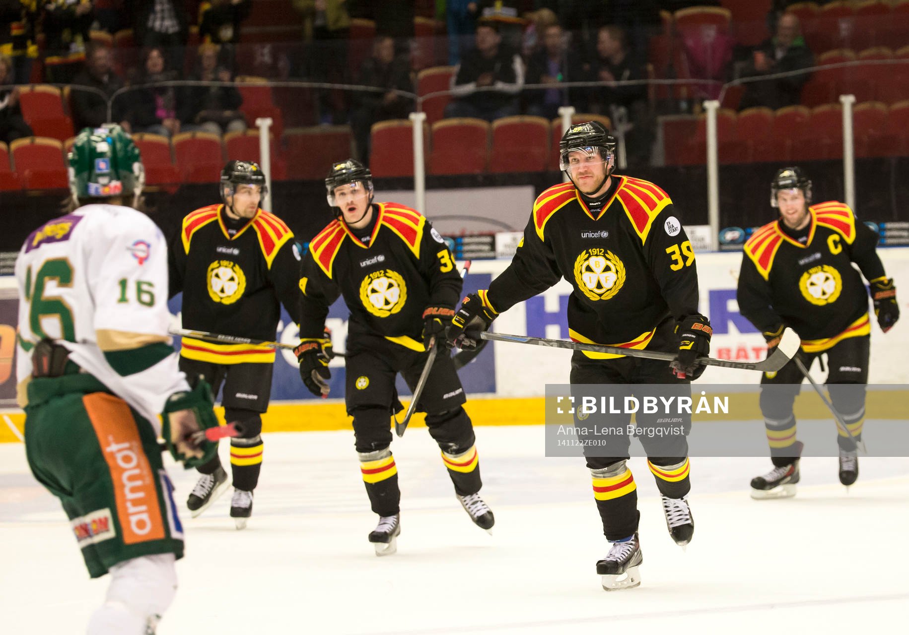 Brynäs Jonas Nordquist firar