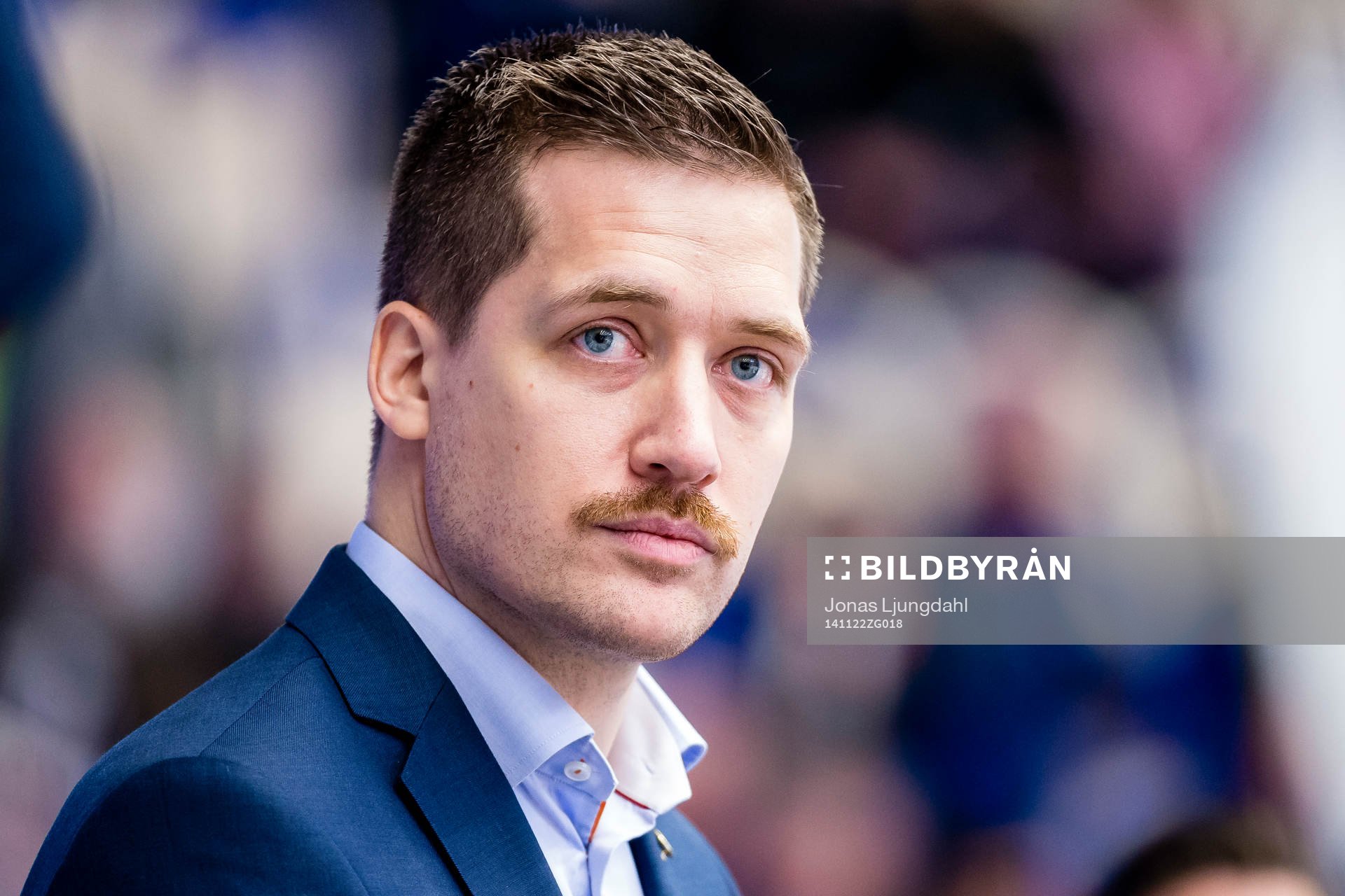 Växjös tränare Sam Hallam