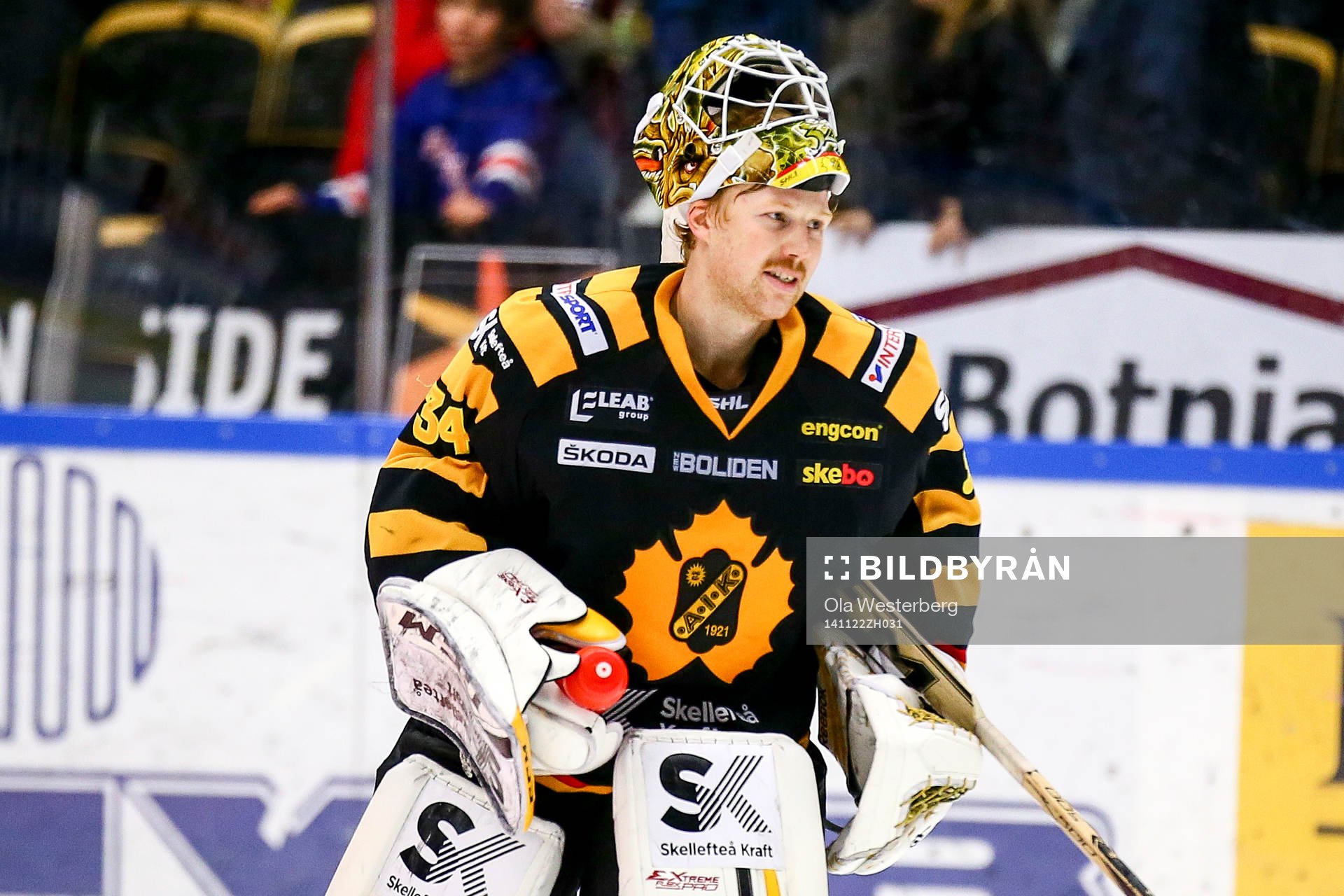 Skellefteås målvakt Erik Hanses