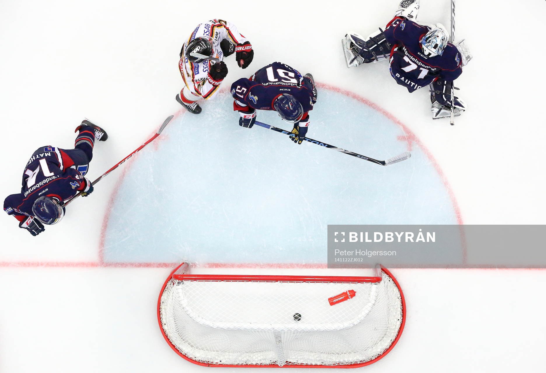 Mål 0-1 av Luleås Andreas Hjelm förbi Linköpings David