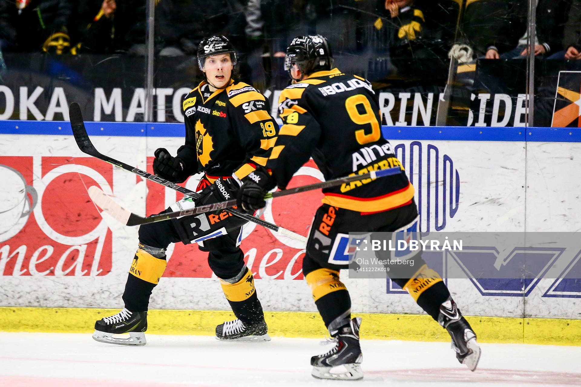 Skellefteås Oscar Sundqvist jublar