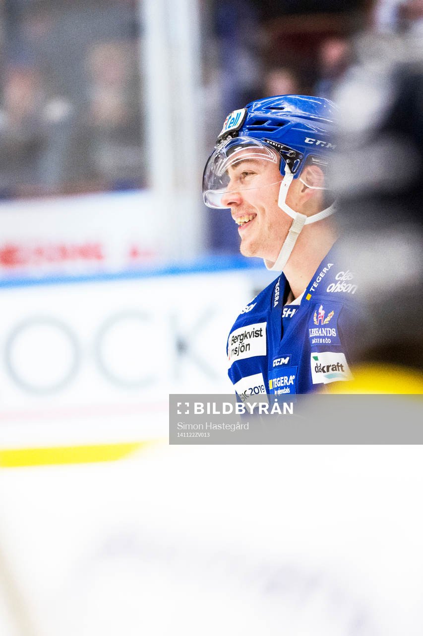 Leksands Tobias Forsberg jublar